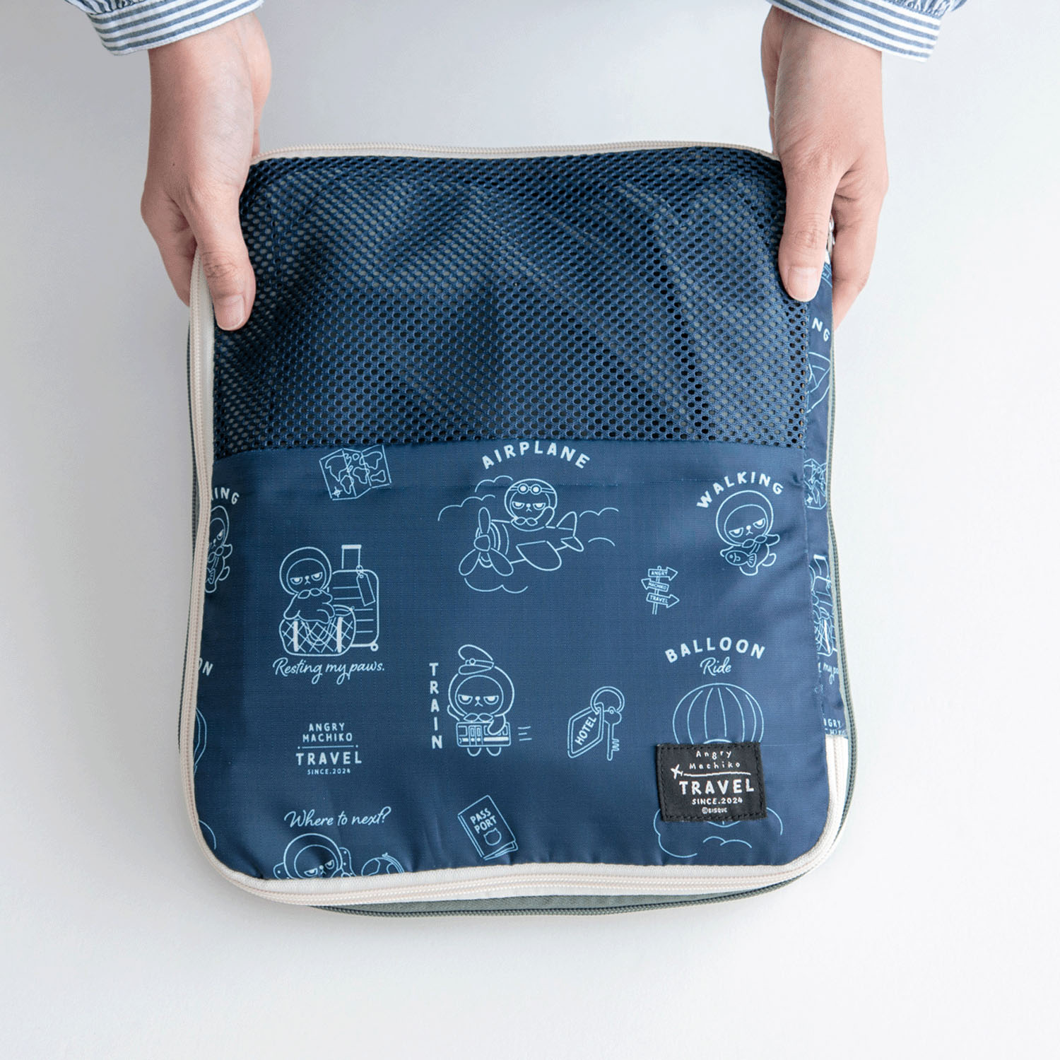 アングリーマチコ トラベル 圧縮ポーチM NV - 画像5