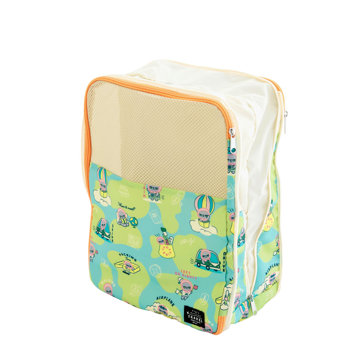 アングリーマチコ トラベル 圧縮ポーチL TU