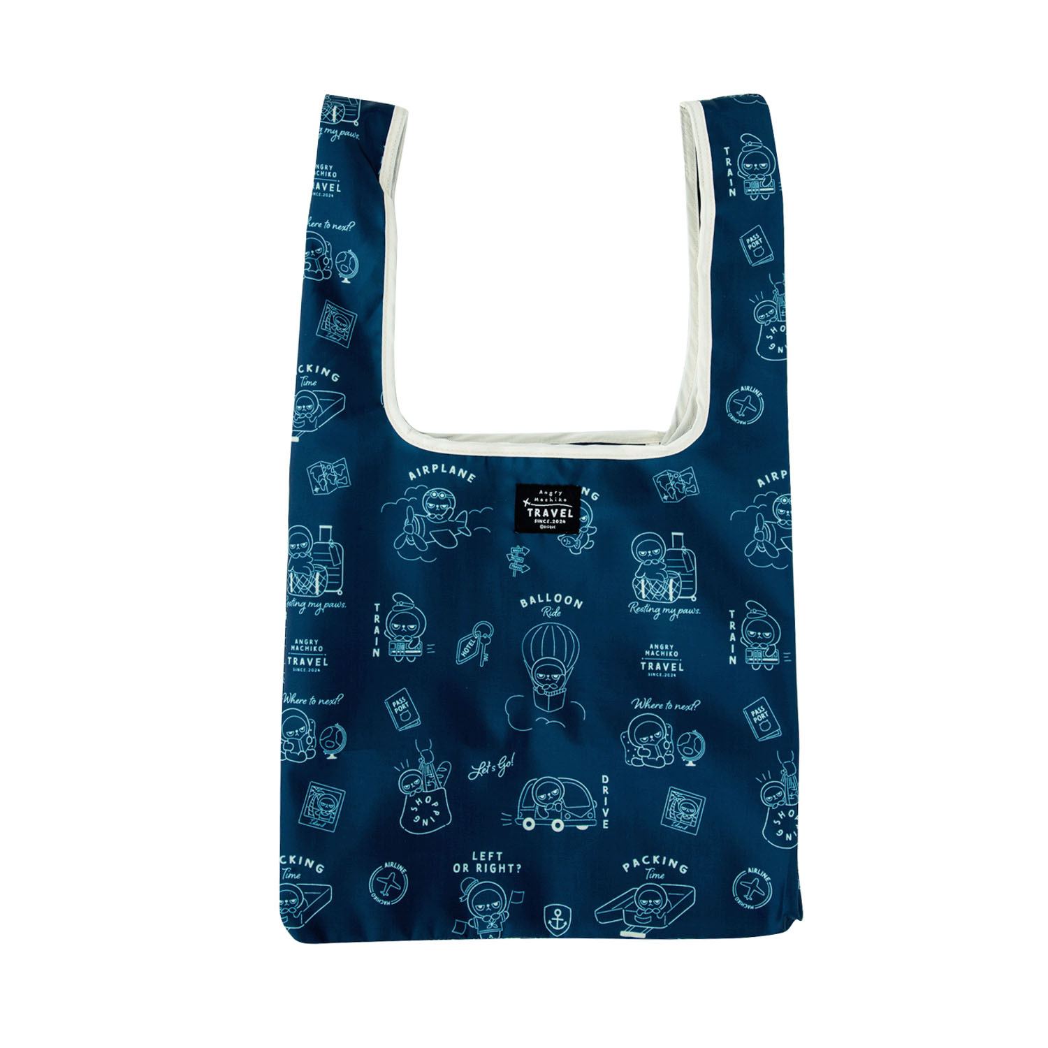 アングリーマチコ トラベル エコバッグS NV