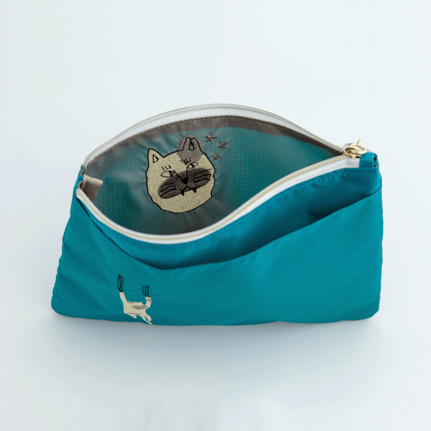 くせ強 フラットポーチ - 画像2