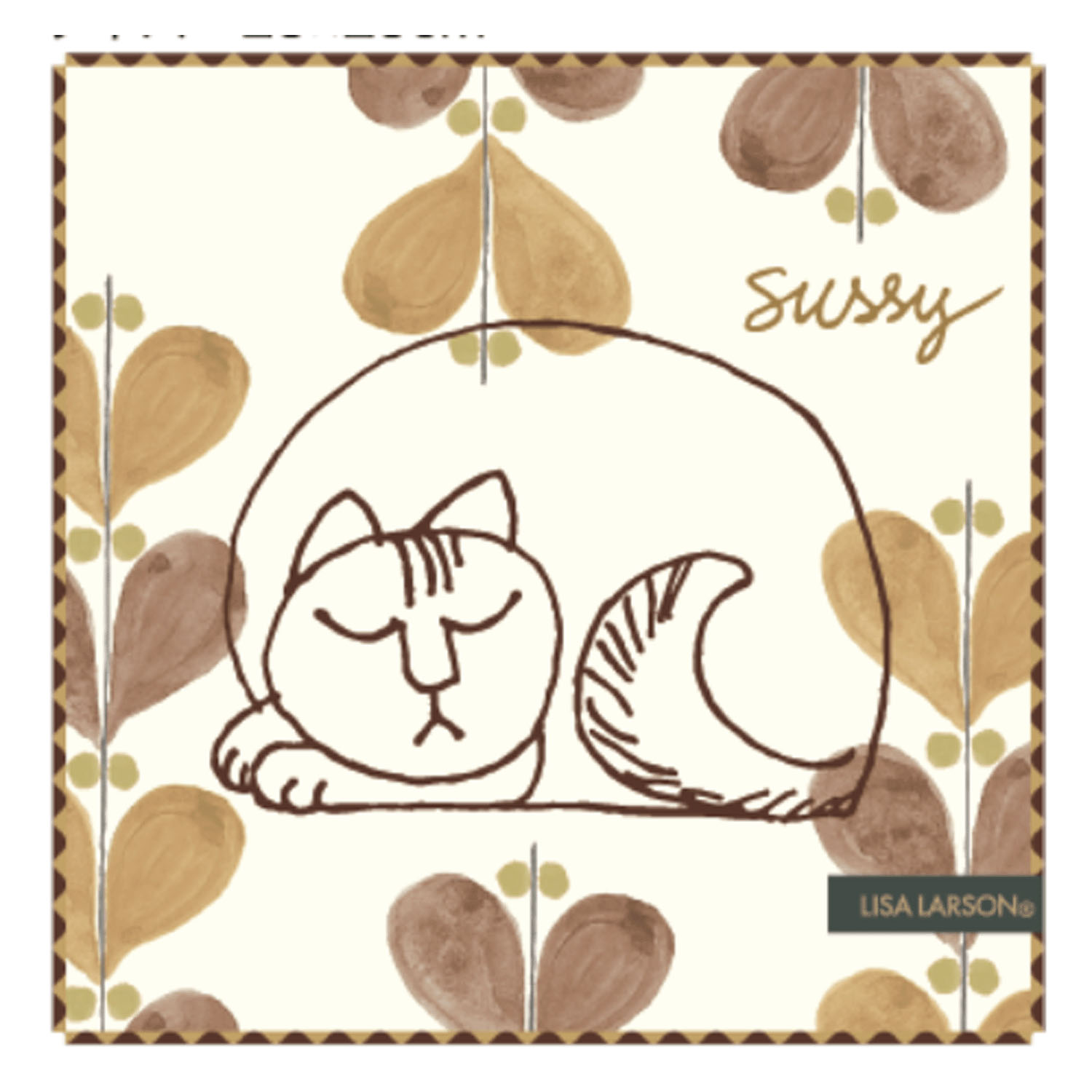 LISA LARSON リサ・ラーソン ミニタオル スッシー