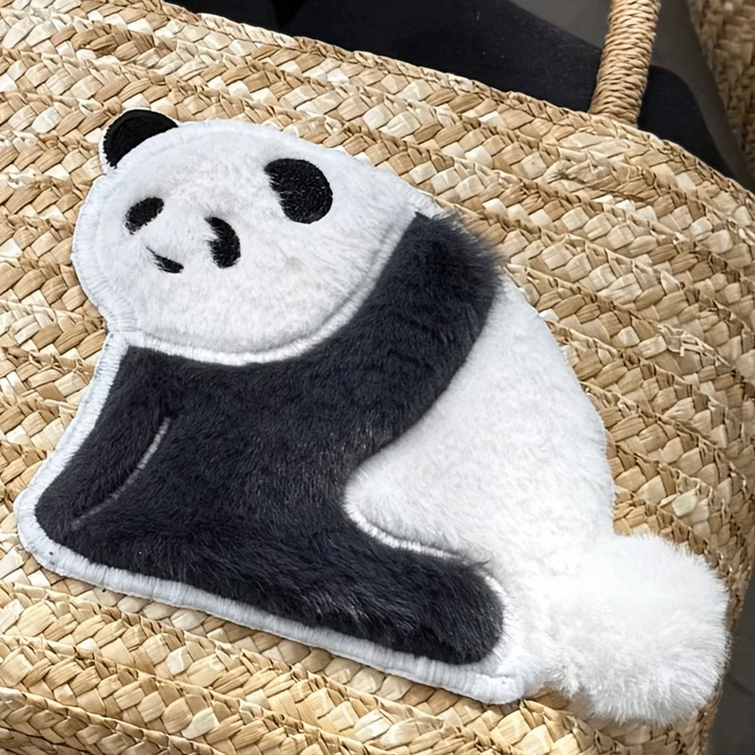 ファーリーかごバッグ パンダ - 画像4