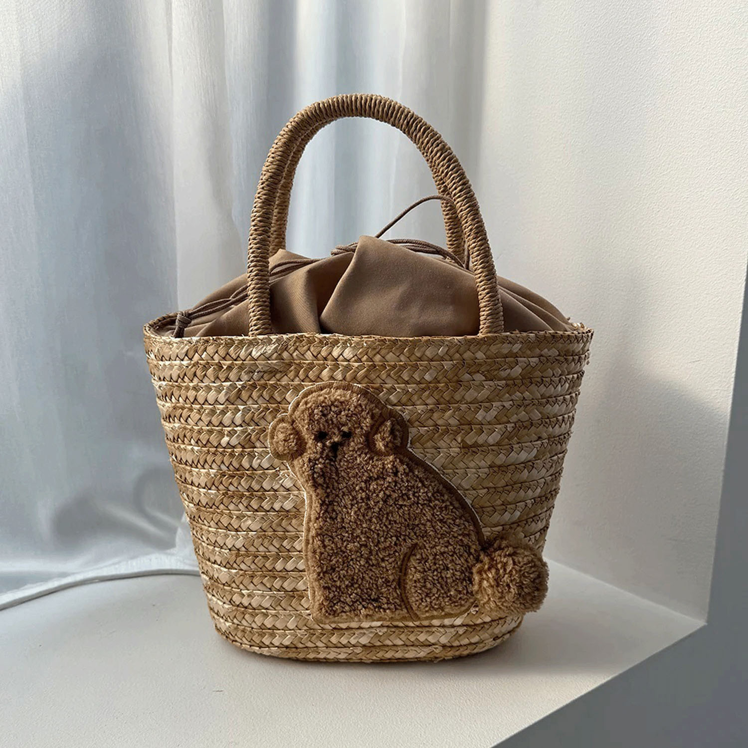 かごバッグ プードル