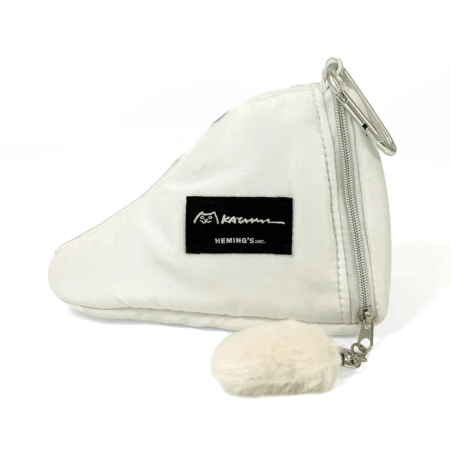 Kathy Lam Catポーチ WHITECAT - 画像2