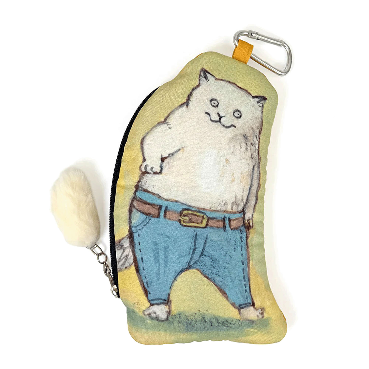 Kathy Lam Catポーチ  JEANCAT