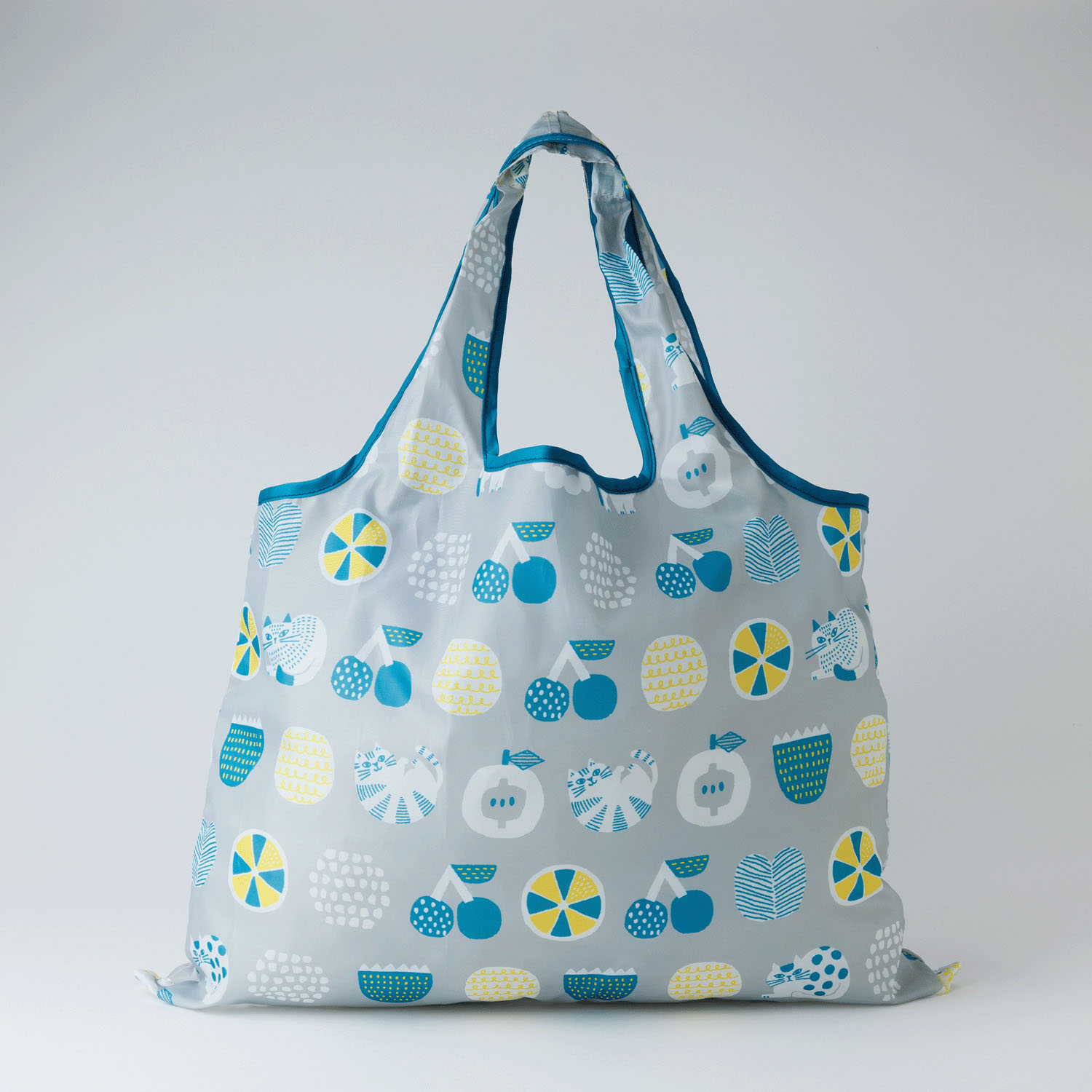 fikalycka 2wayショッピングバッグ フルーツグレー