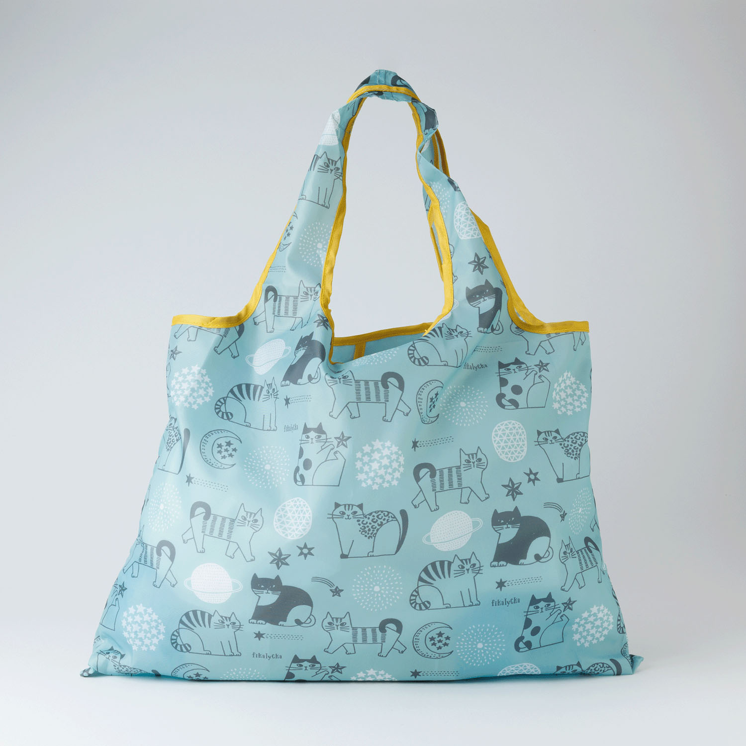 fikalycka 2wayショッピングバッグ コスモブルー