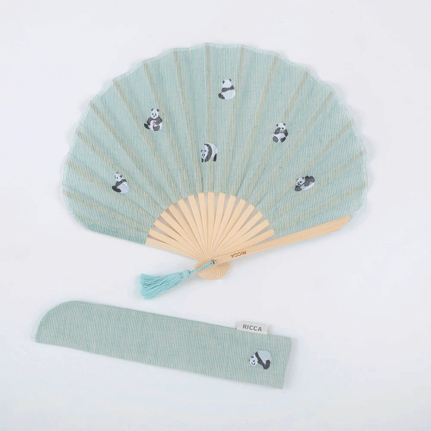 パル扇子 パンダ