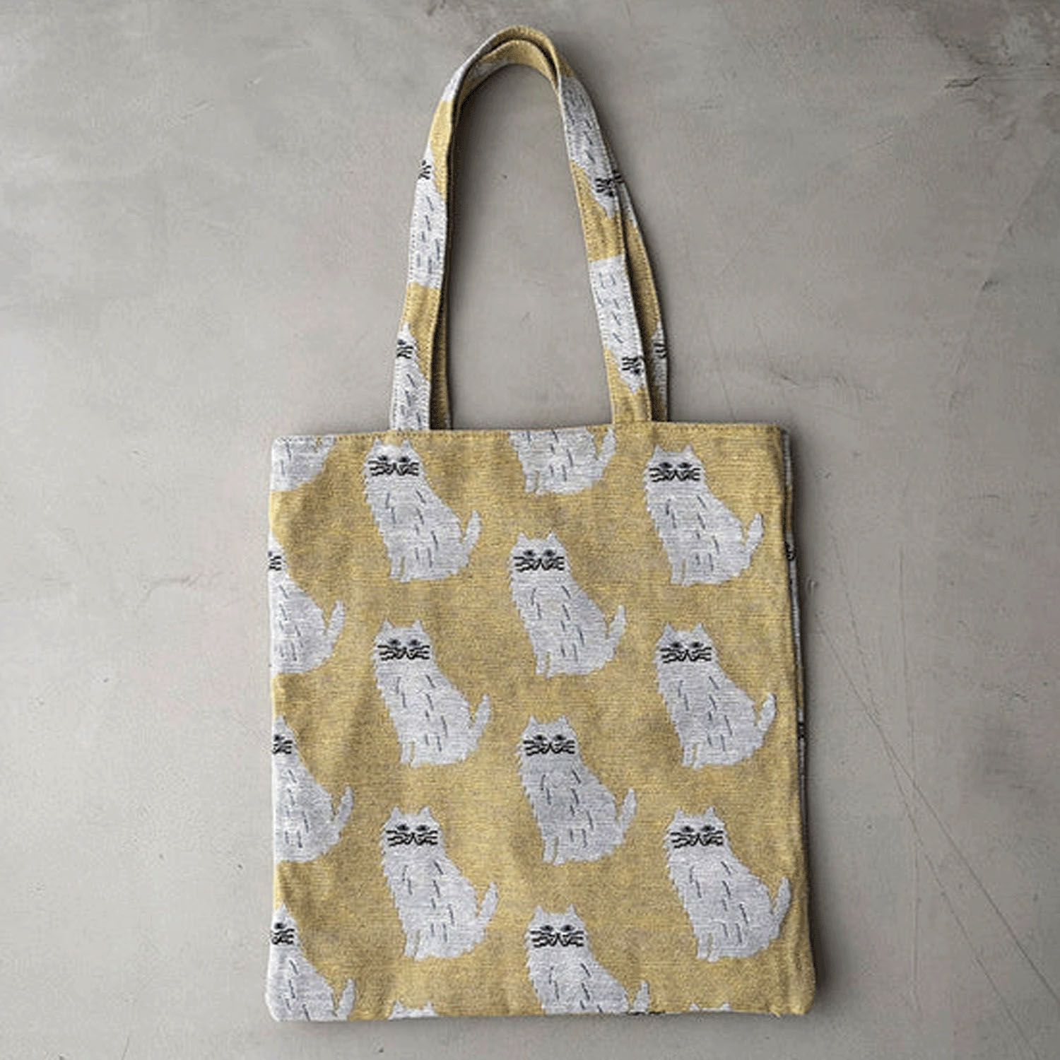 コピーヌフラットトート イエロー