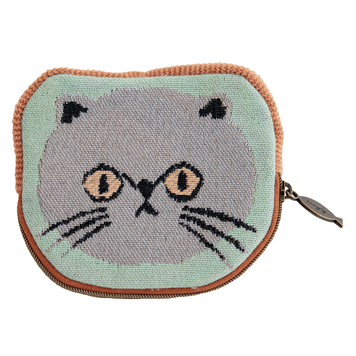 I LOVE CAT！ポーチ セージ（ブリティッシュショートヘア）