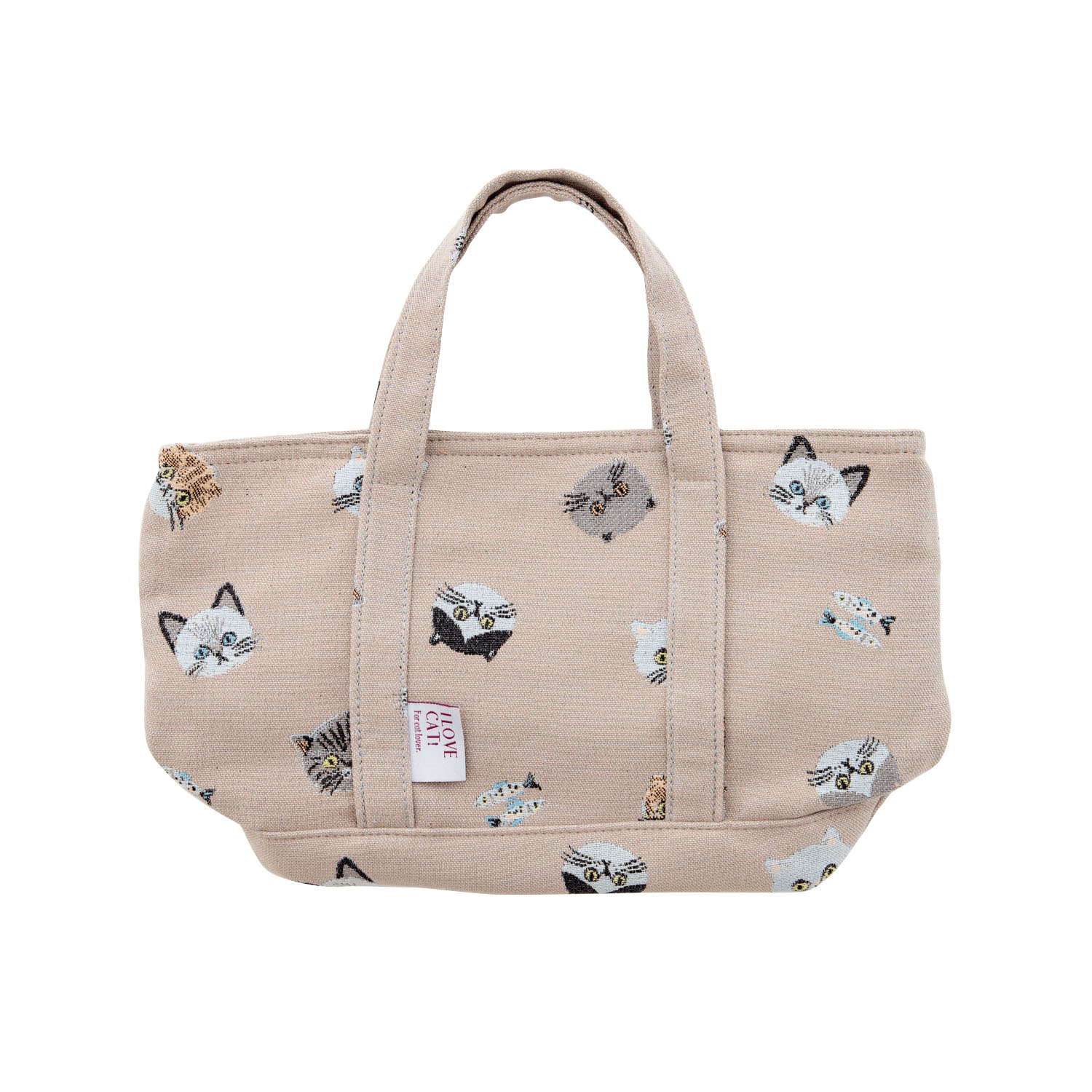 I LOVE CAT！トートバッグ ピンク