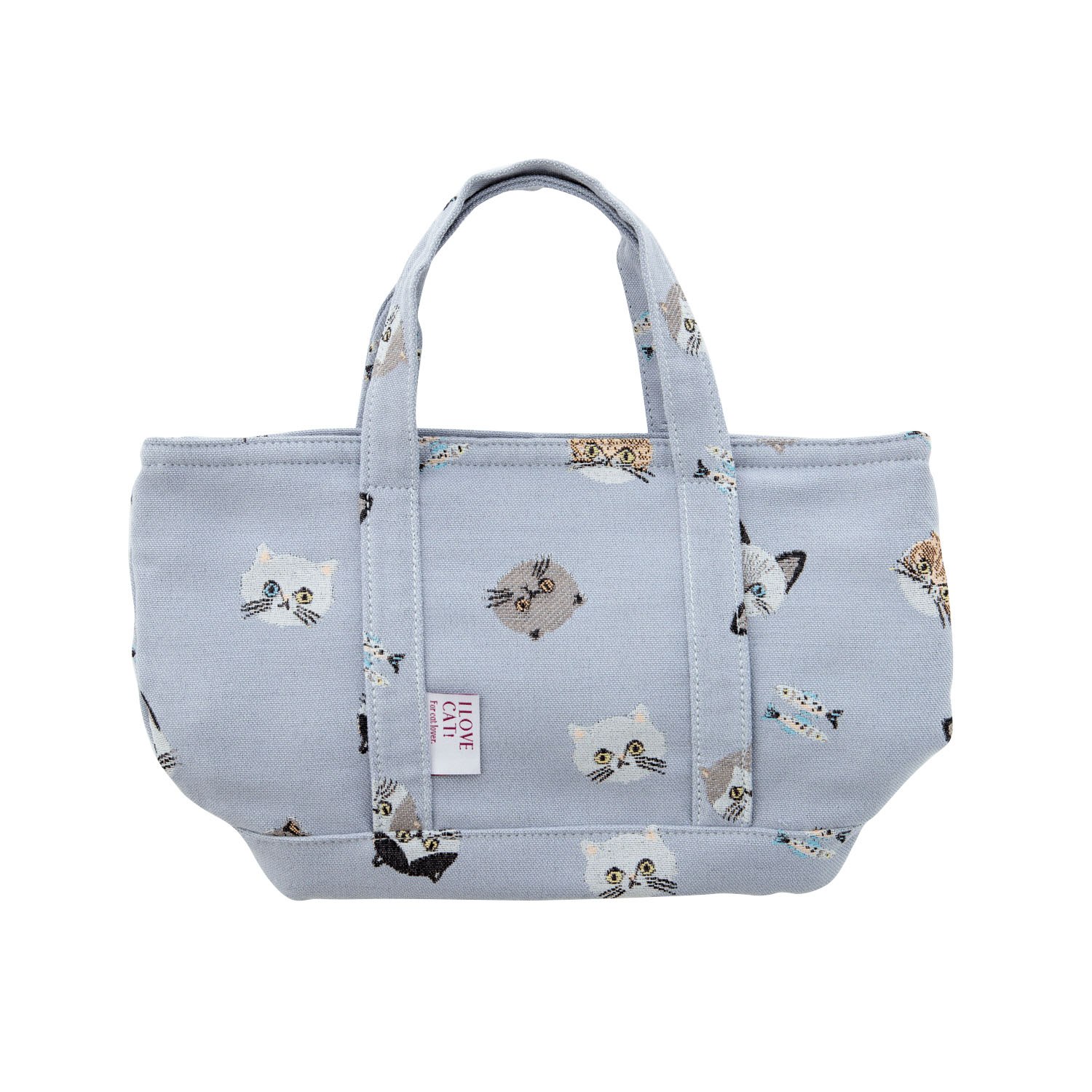 I LOVE CAT！トートバッグ ラベンダー