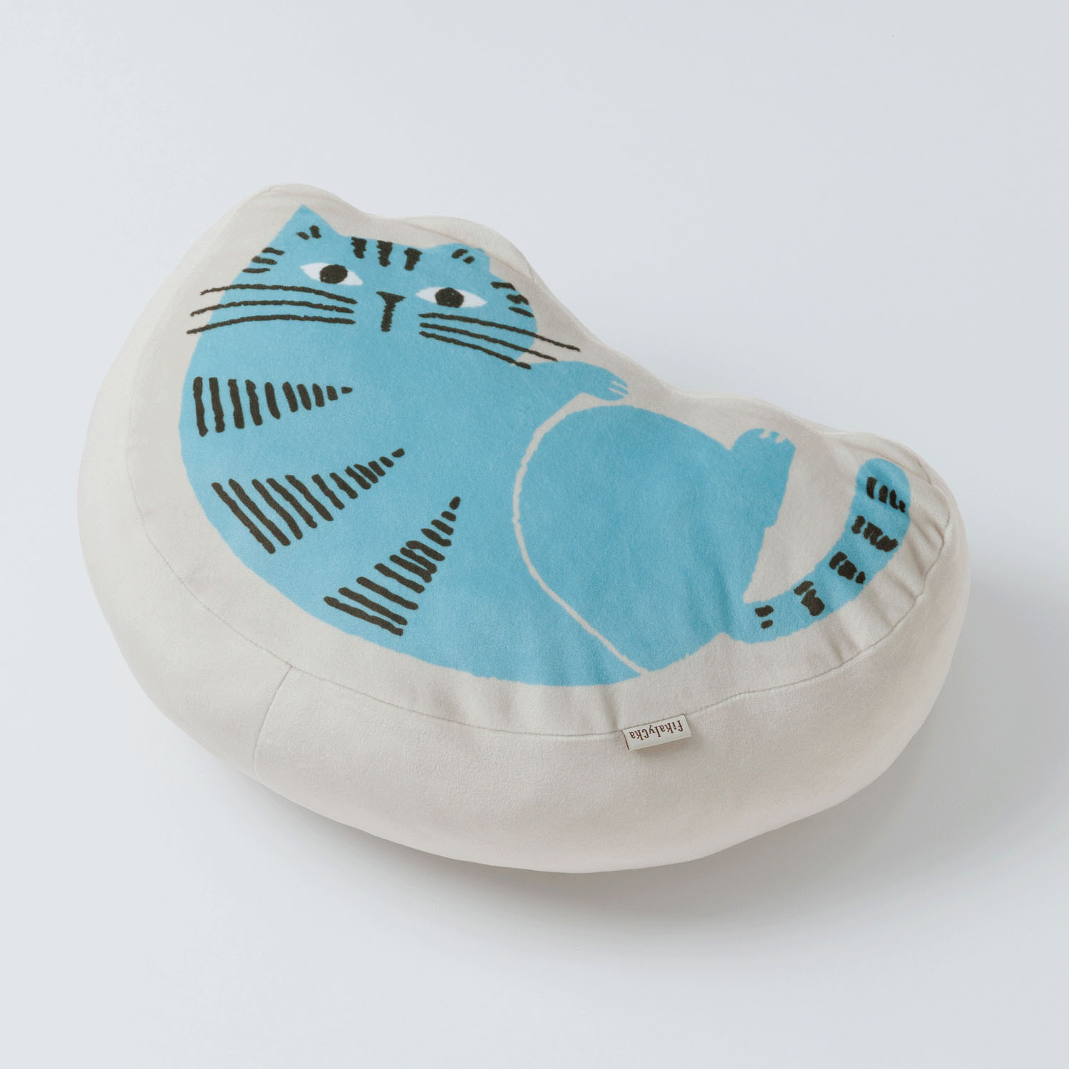 fikalycka 猫型クッション ベージュ