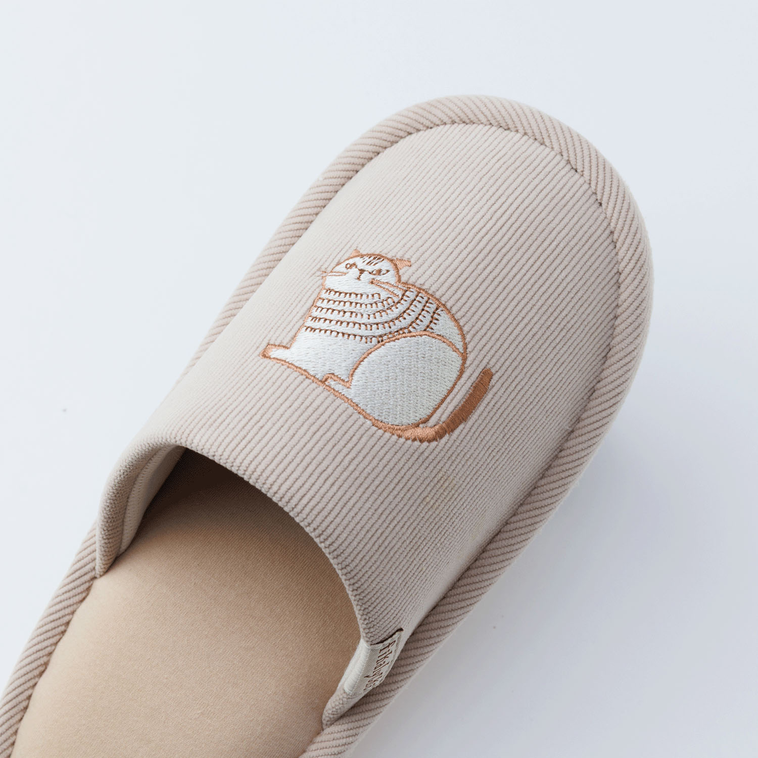 fikalycka コーデュロイスリッパ M アイボリー - 画像2