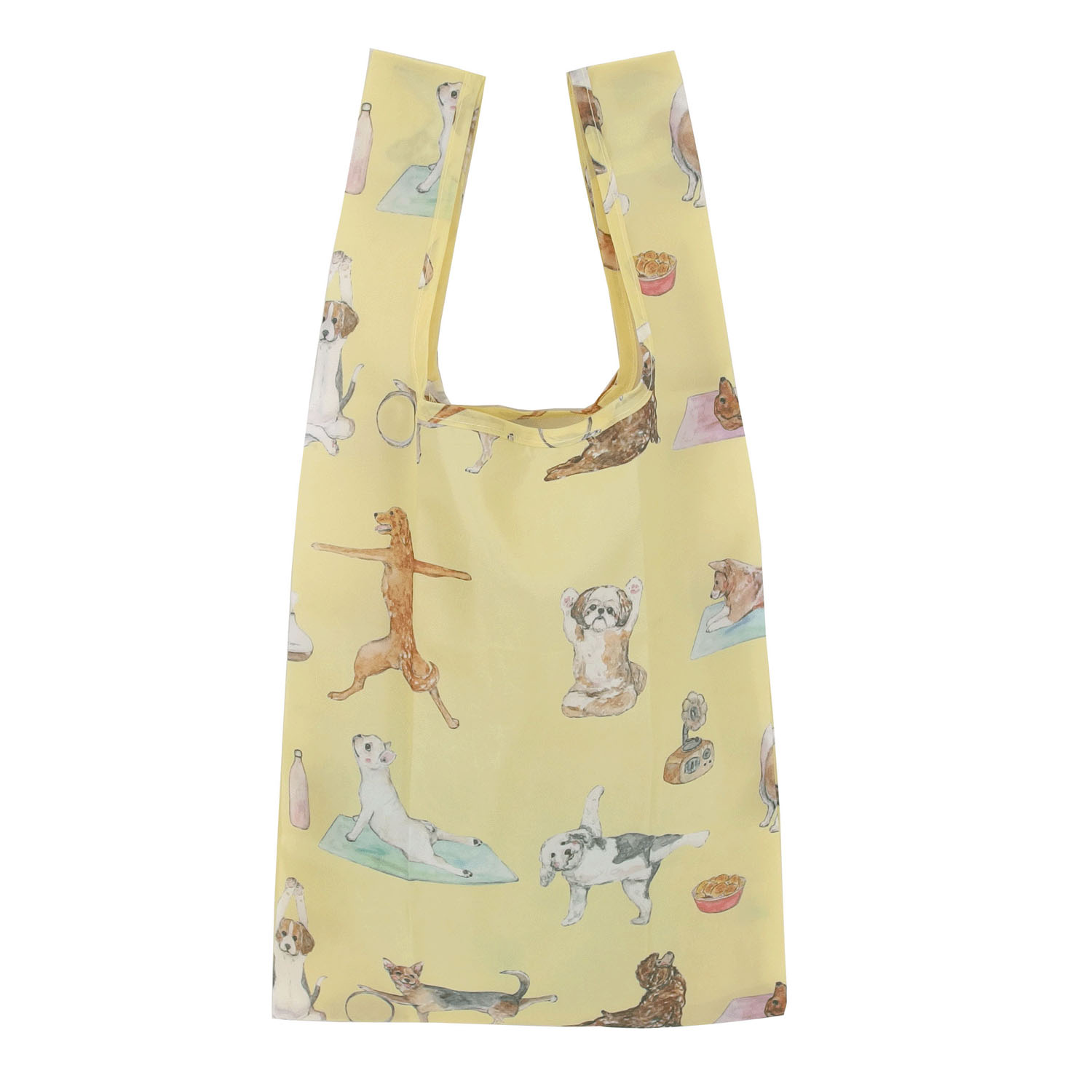 NyanWoof エコバッグ YOGAドッグ