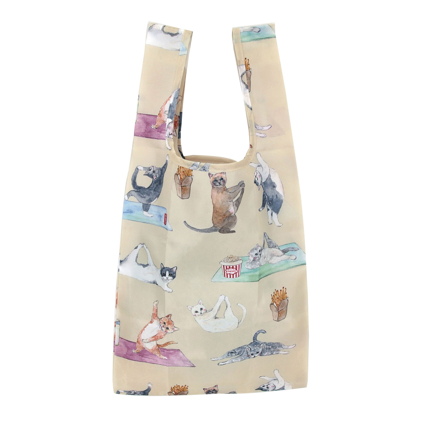 NyanWoof エコバッグ YOGAキャット