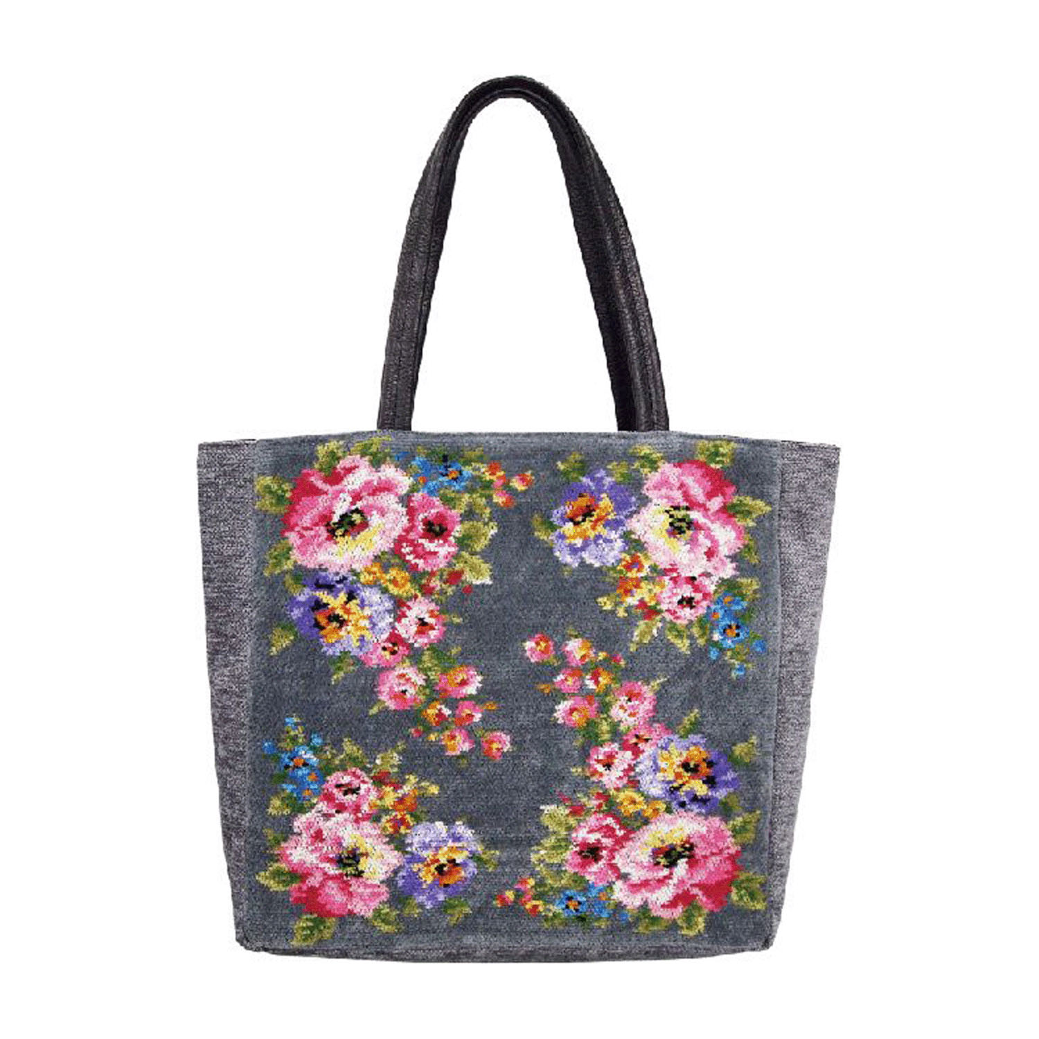 【レイクアルスター】 シェニールWT手提げバッグ - 画像2