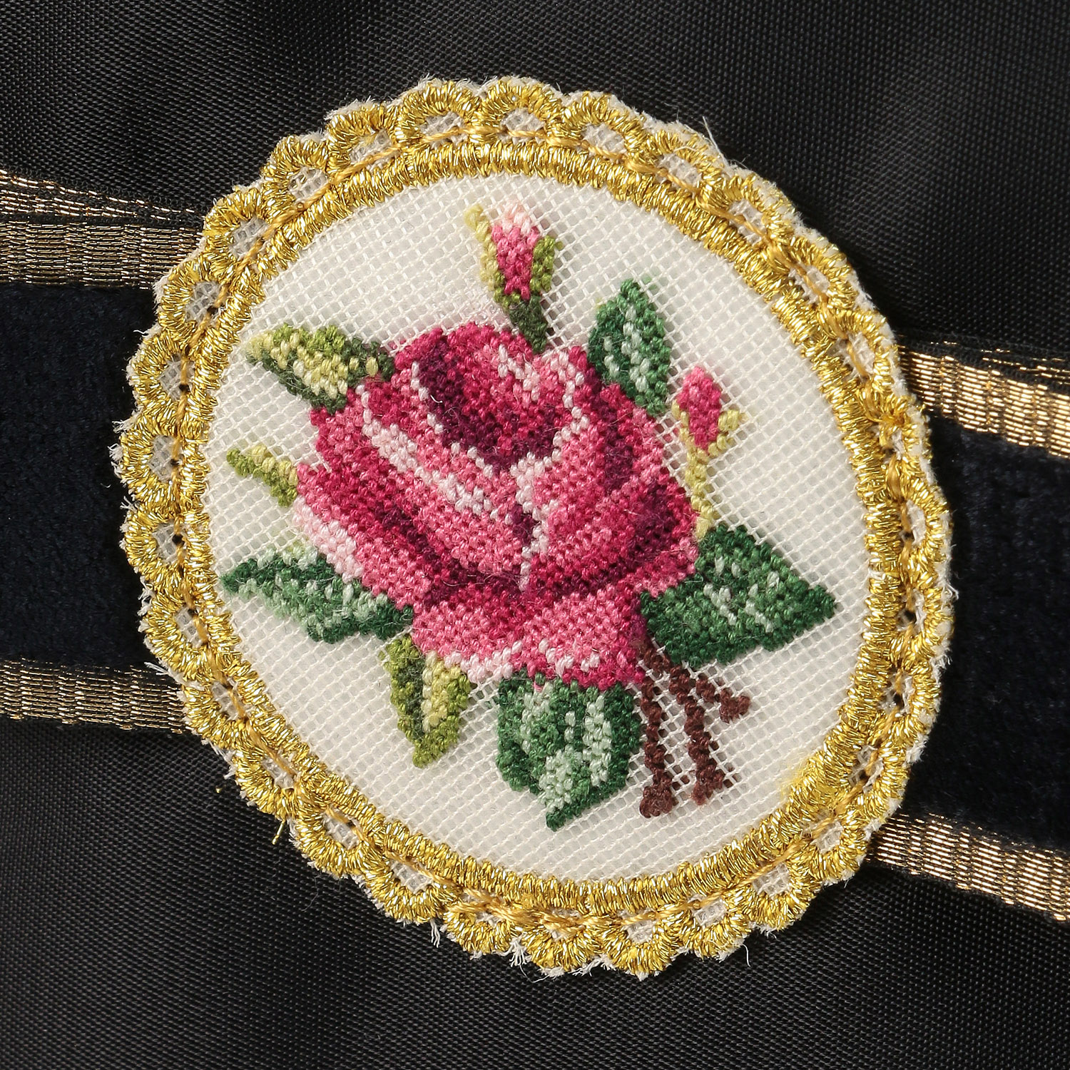 90番色終了 【プチポアン・久家道子】 ステッチリボントートバッグ - 画像7