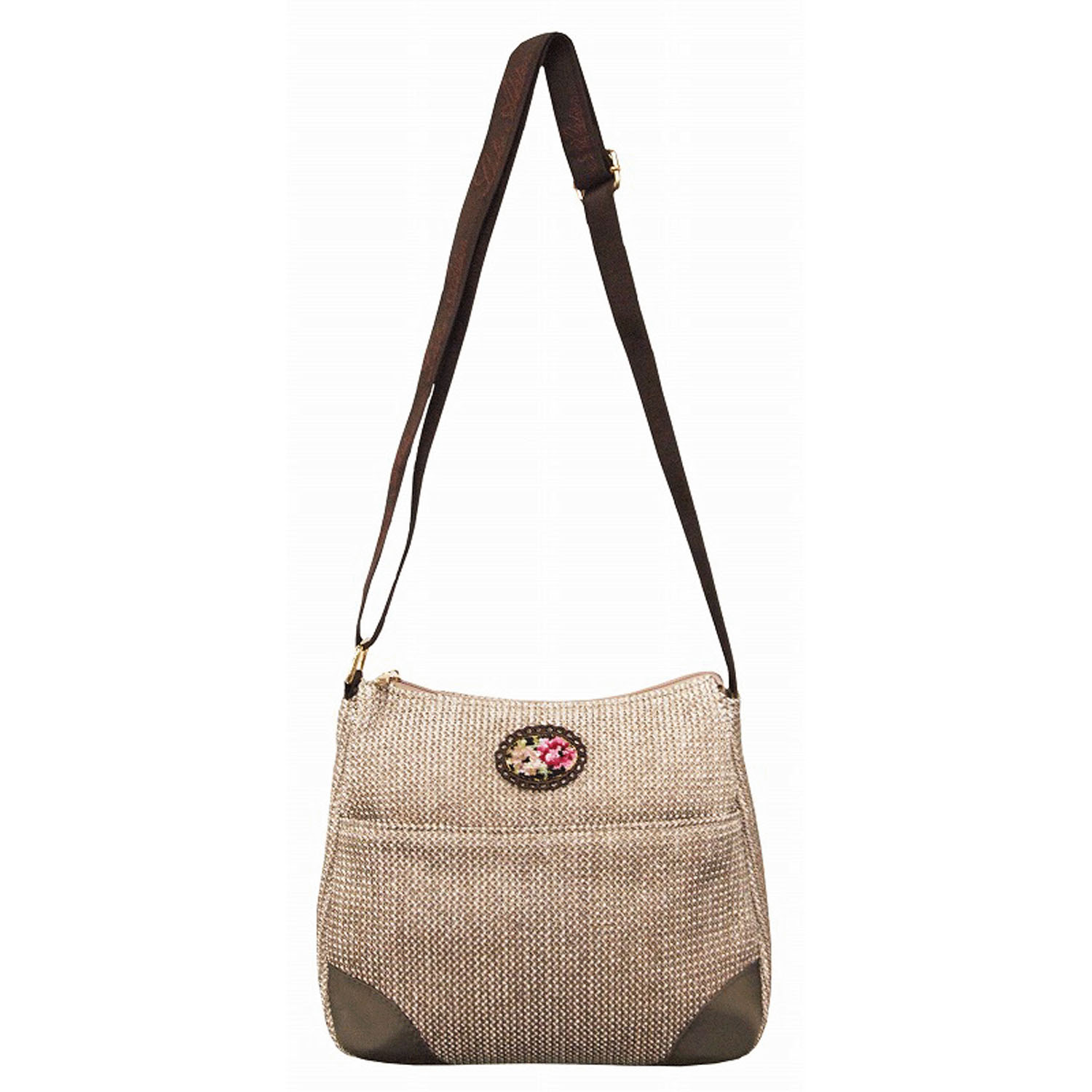 【レイクアルスター】 シェニールメッシュスクエアショルダー - 画像2