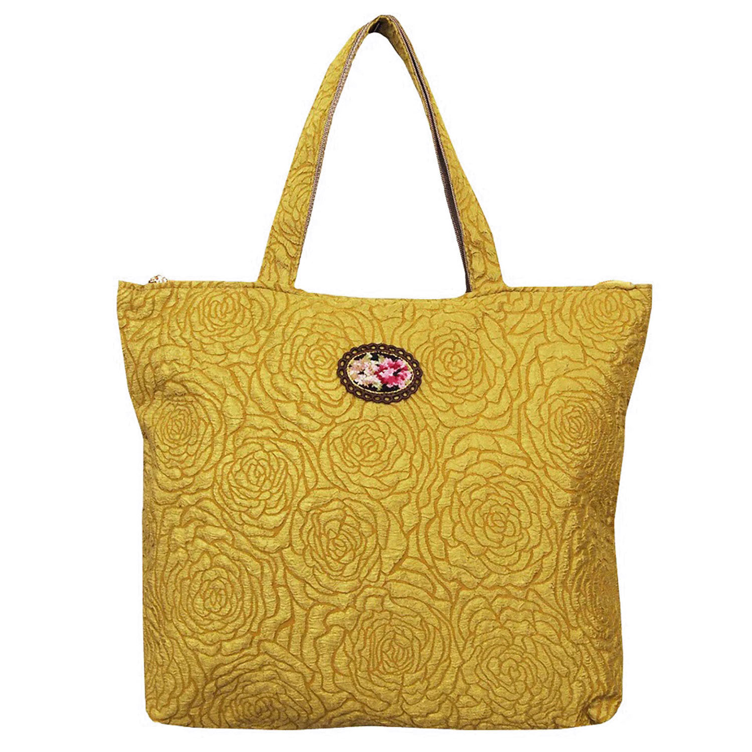 ★お買い得品 【レイクアルスター】 ローズ型押し手提げ - 画像4