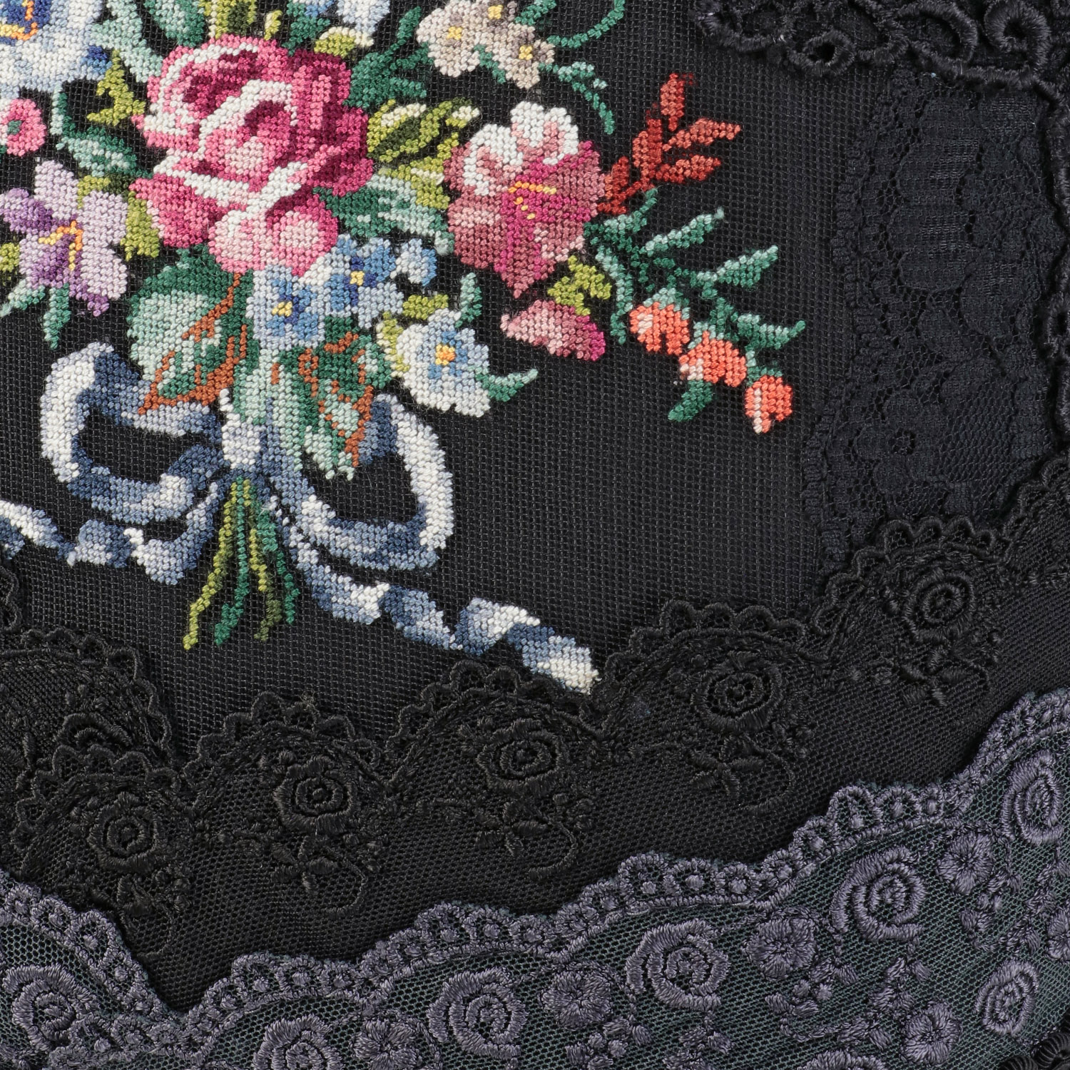 【プチポアン・久家道子】 レースバッグ - 画像4