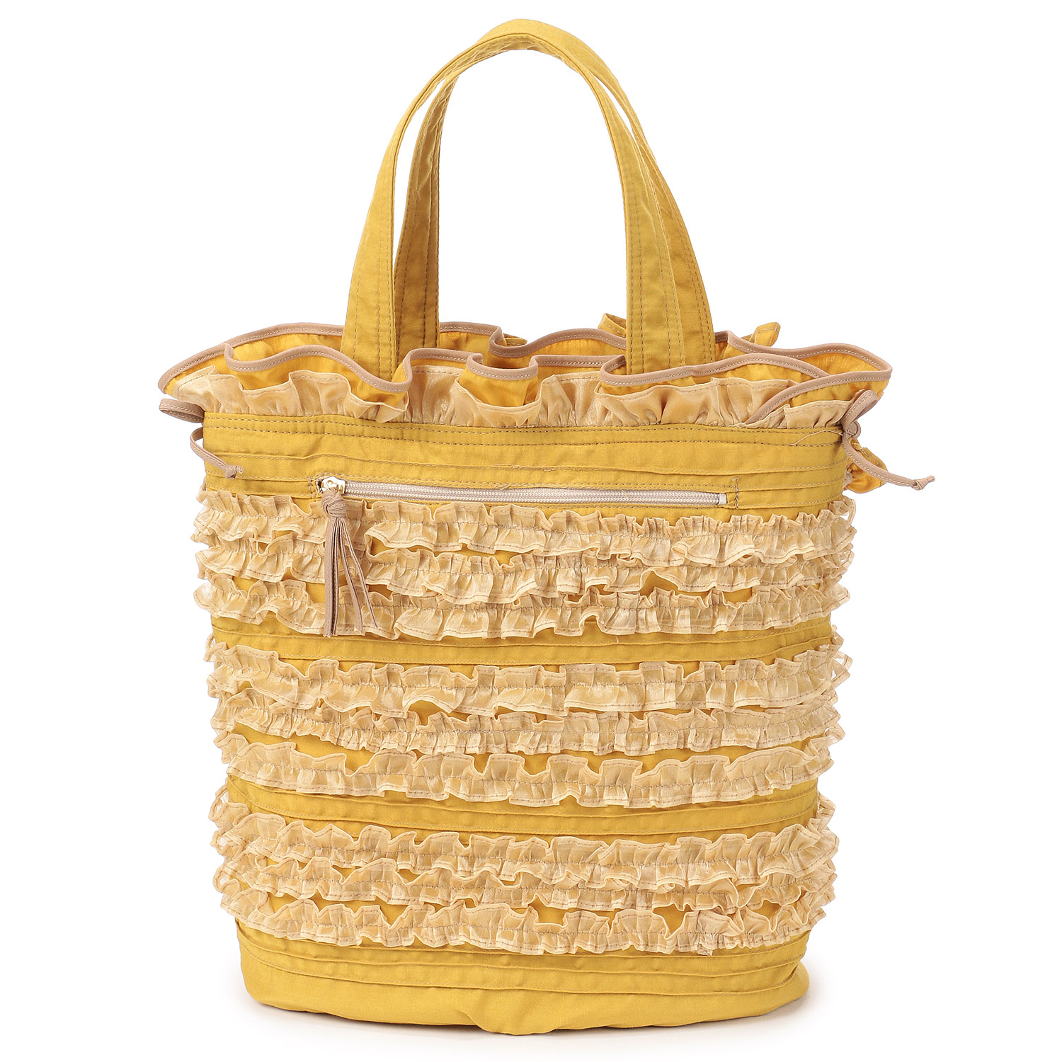 リボンフリル トートバッグ - 画像4