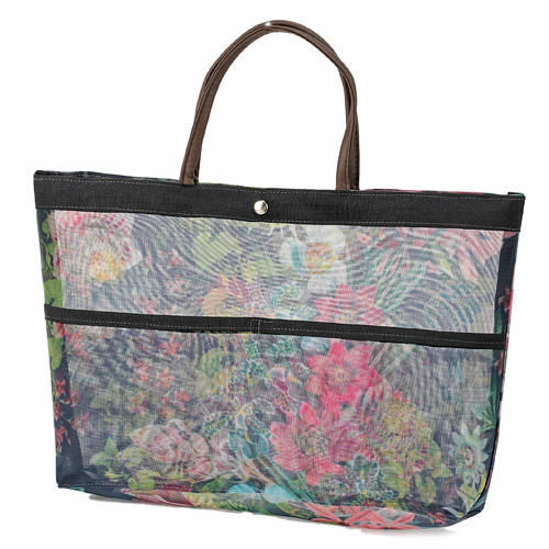 花柄メッシュ バッグインバッグ - 画像6