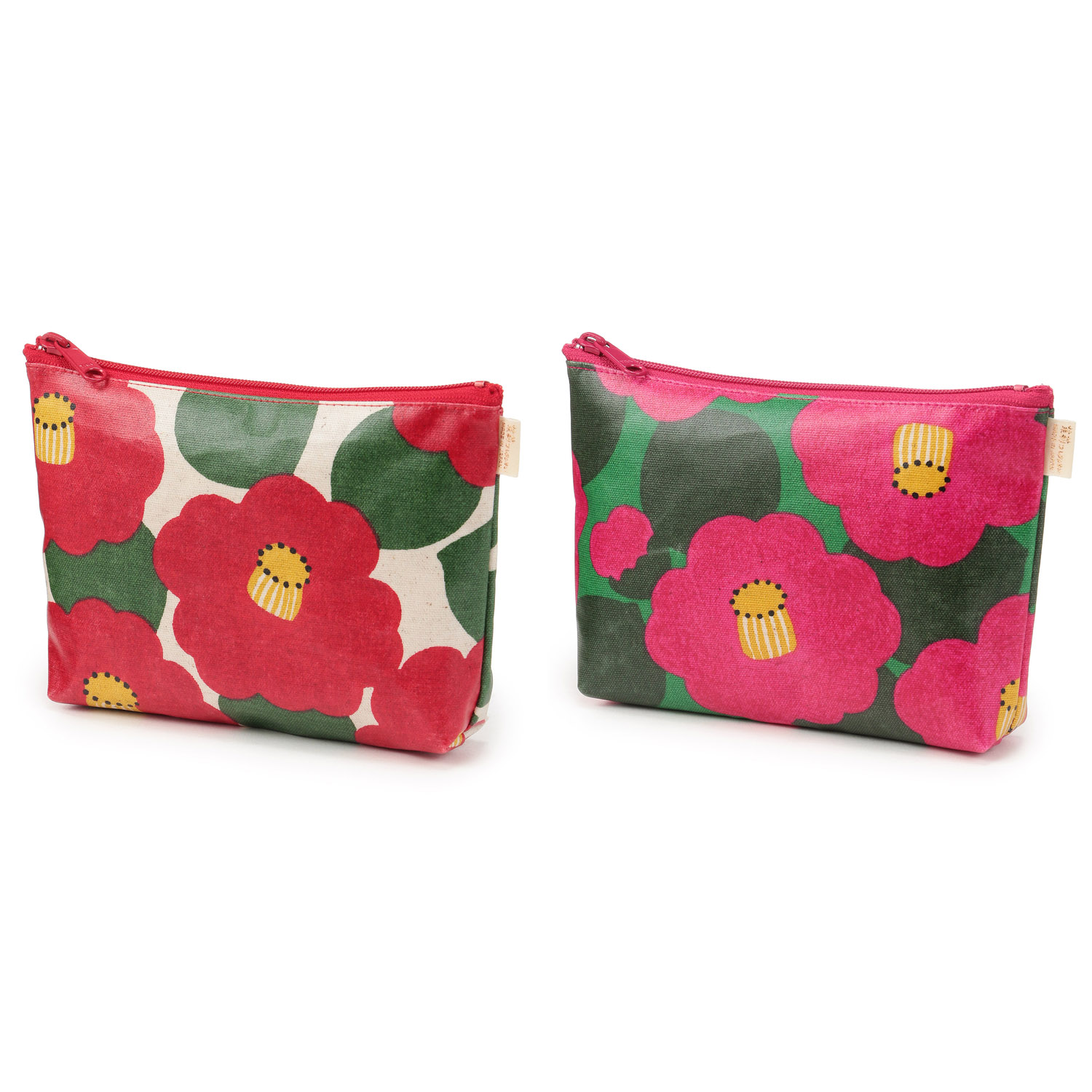 カメリアフラットポーチ - 画像1