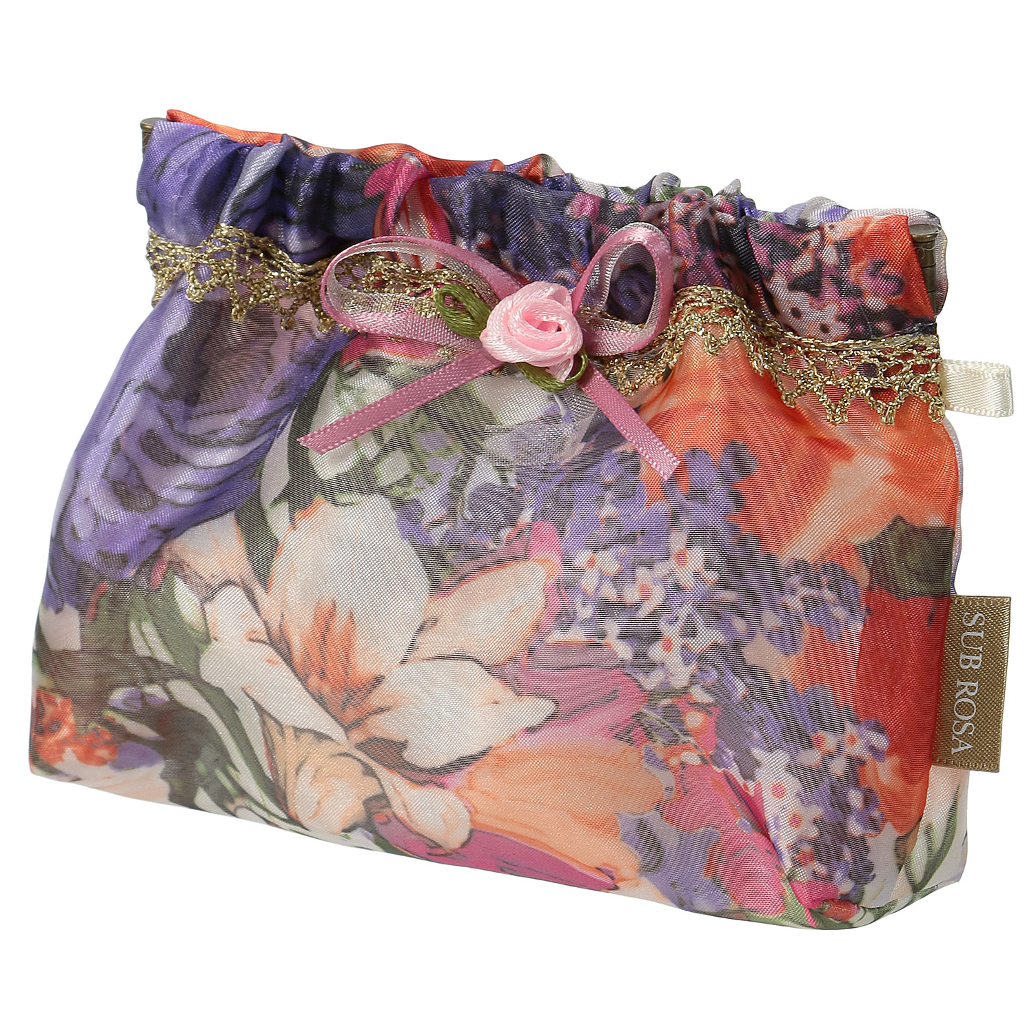 オーガンジー バネ口金型ポーチ - 画像8