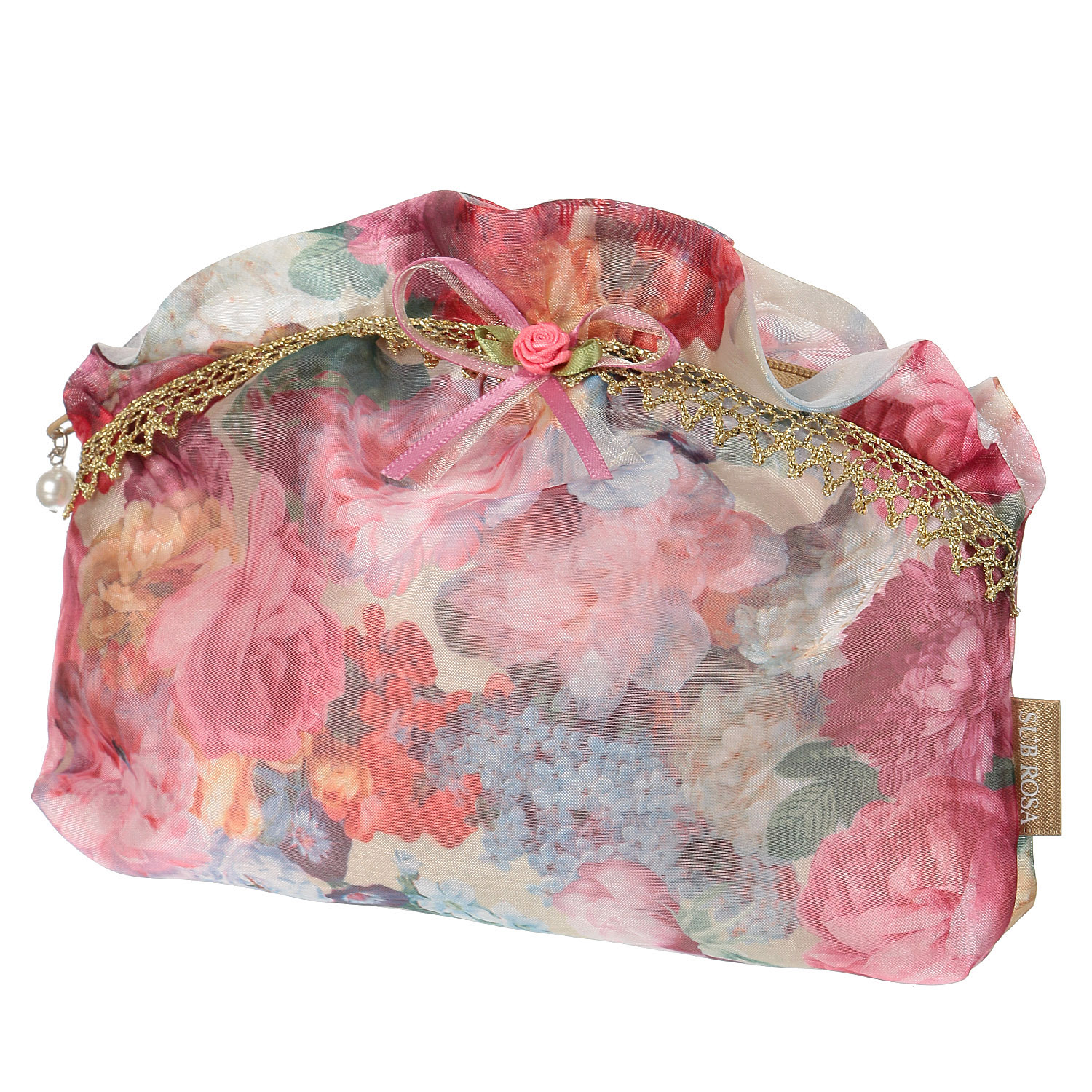 オーガンジー フリル ポーチ - 画像6