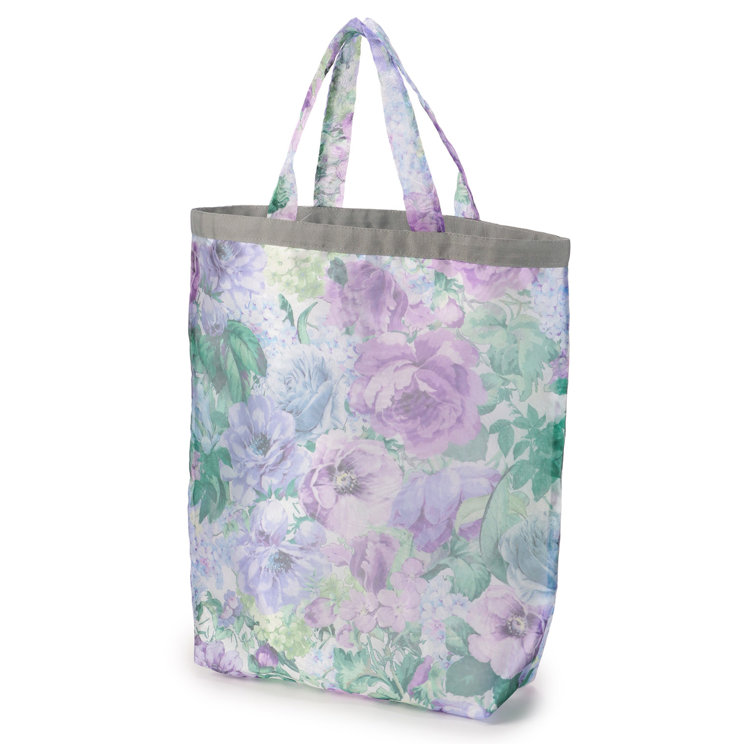 花柄オーガンジートートバッグ - 画像7