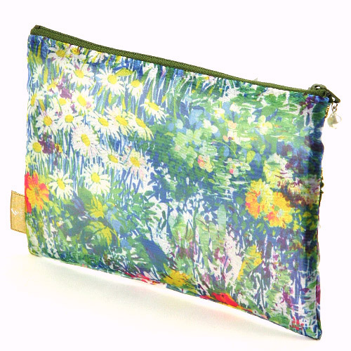 オーガンジー 2段ファスナー平ポーチ - 画像8