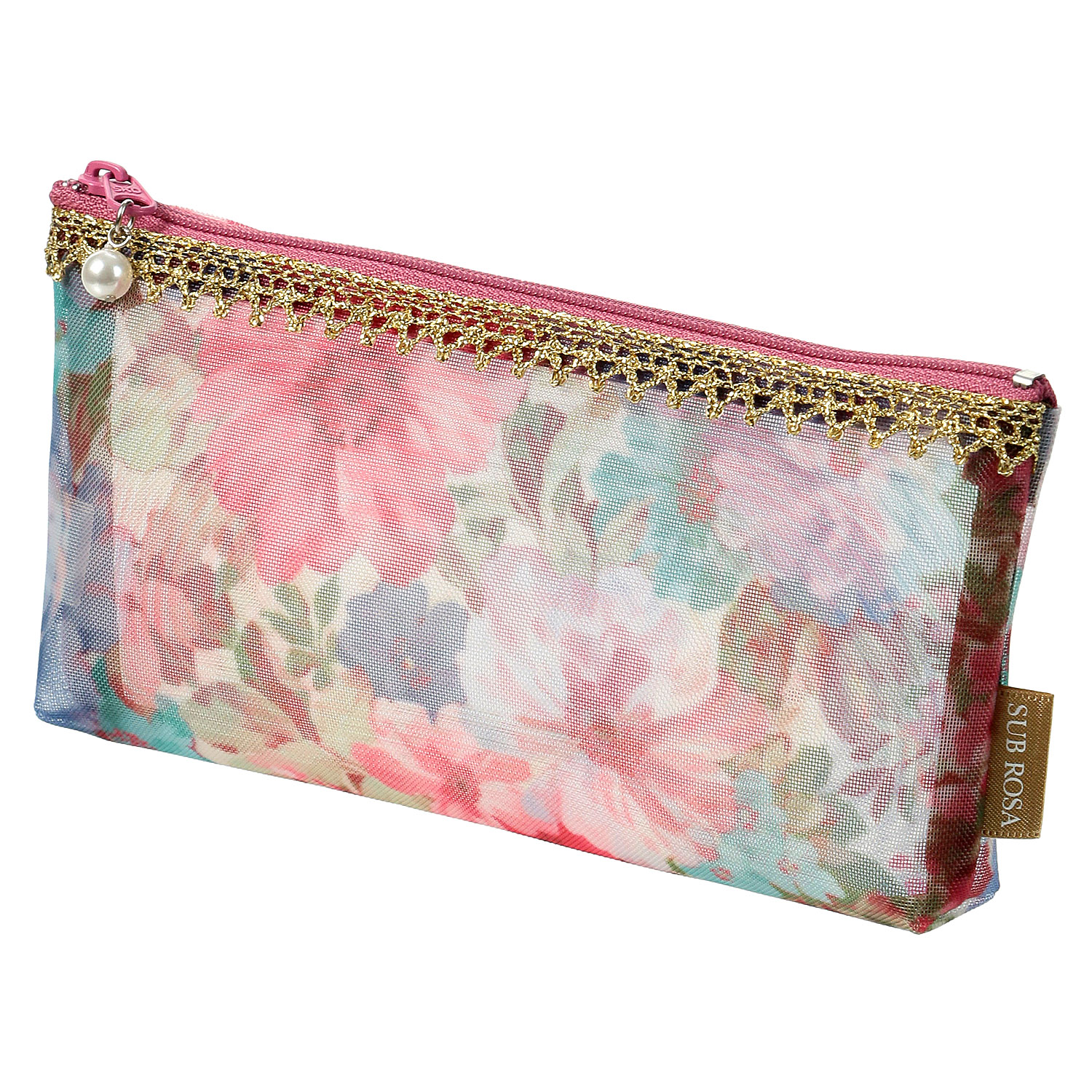 ゴールドテープ メッシュポーチ 横長 - 画像11