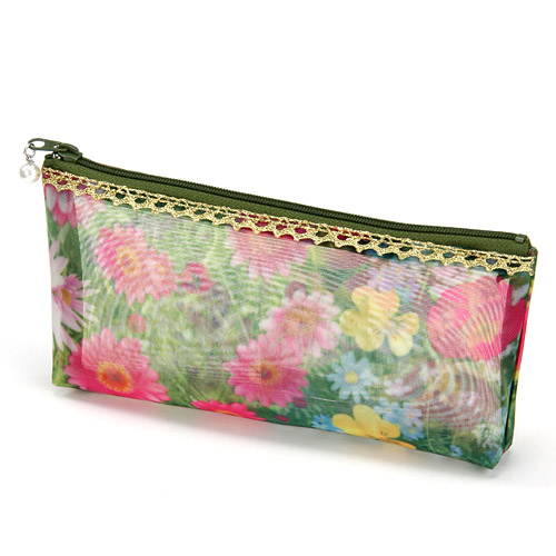 ゴールドテープ メッシュポーチ 横長 - 画像4