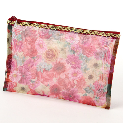 ココロ ゴールドテープ メッシュポーチ 横長平型 - 画像7