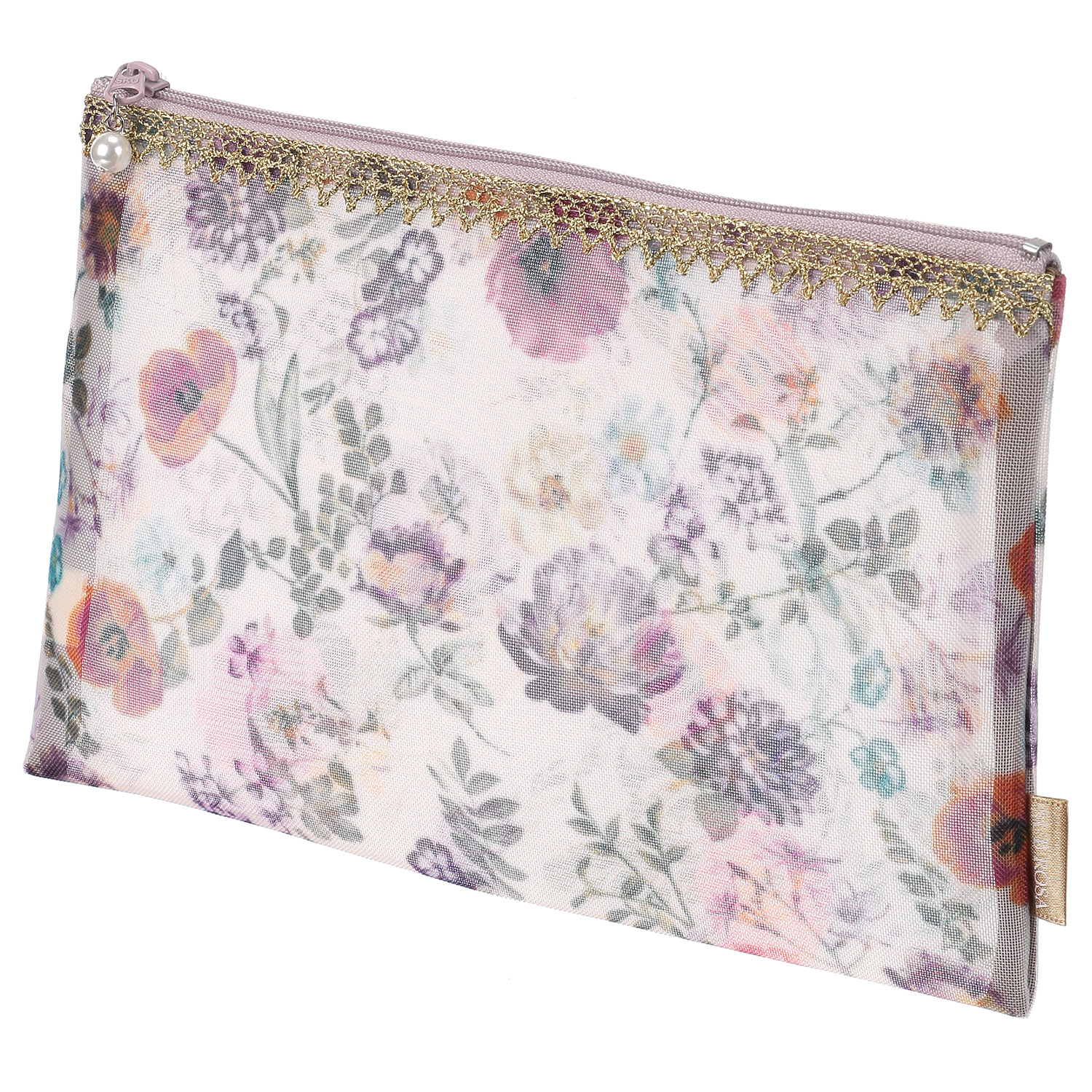 ココロ ゴールドテープ メッシュポーチ 横長平型 - 画像8