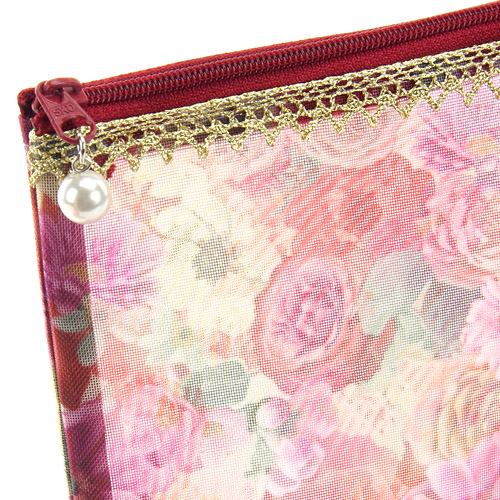 ゴールドテープ メッシュ平ポーチ 大 - 画像7