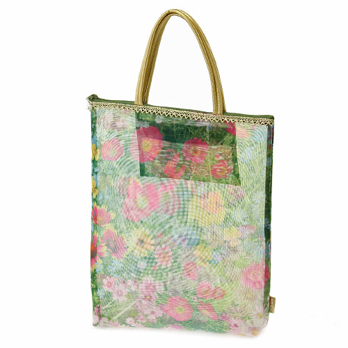 ゴールドテープ メッシュバッグ 縦型 - 画像4