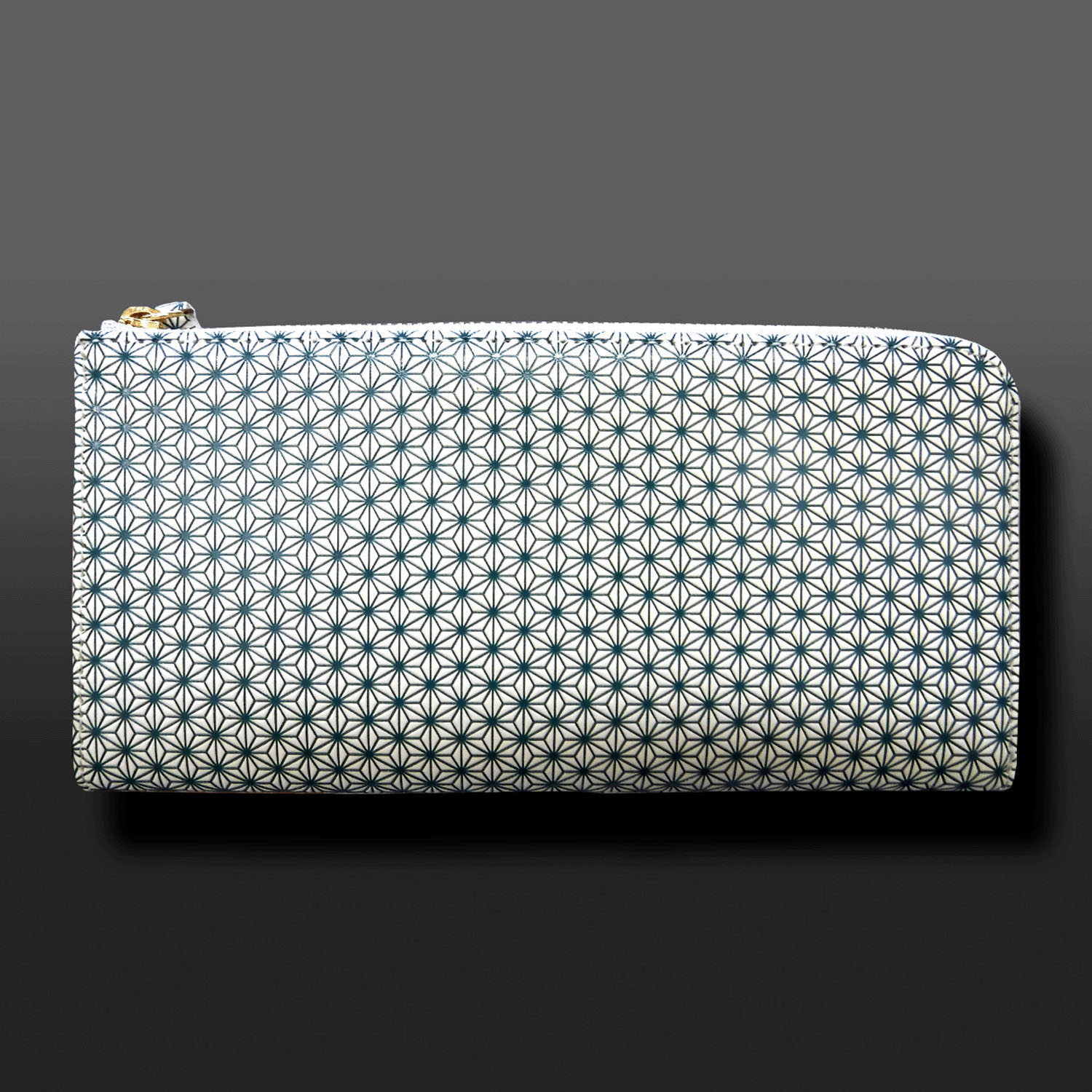 【取り寄せ商品】 ★順次ケースが変更となります。 浅草文庫 麻の葉L字長財布 - 画像3