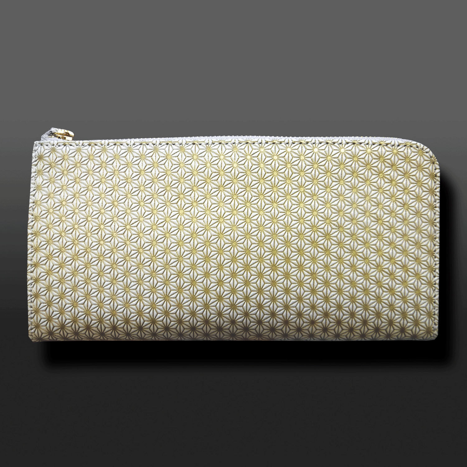 【取り寄せ商品】 ★順次ケースが変更となります。 浅草文庫 麻の葉L字長財布 - 画像6