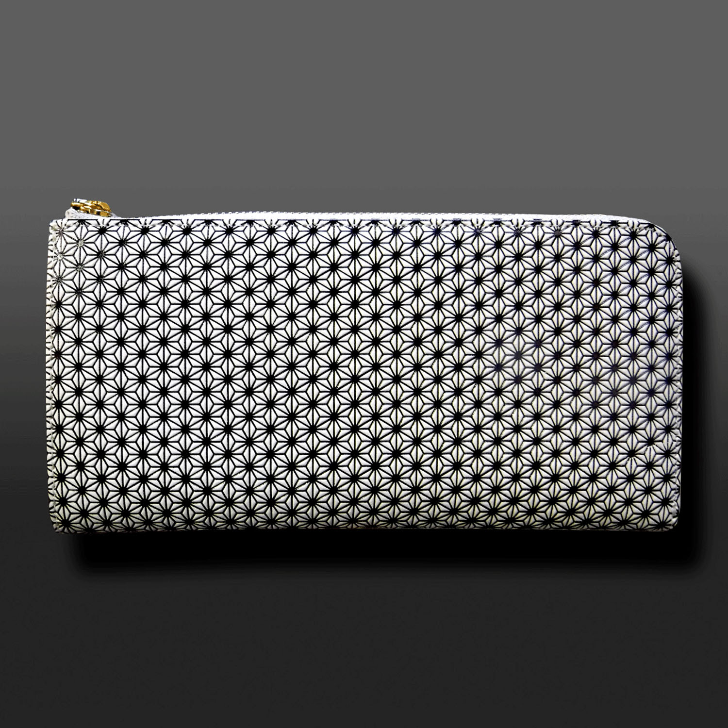 【取り寄せ商品】 ★順次ケースが変更となります。 浅草文庫 麻の葉L字長財布