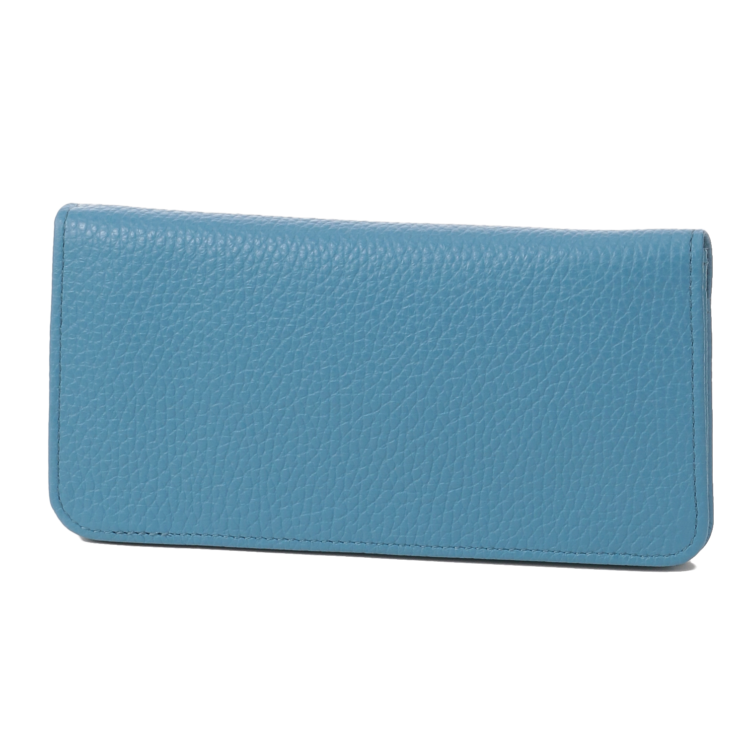 【イタリアンレザー】 日本製 スリムかぶせ長財布 - 画像16