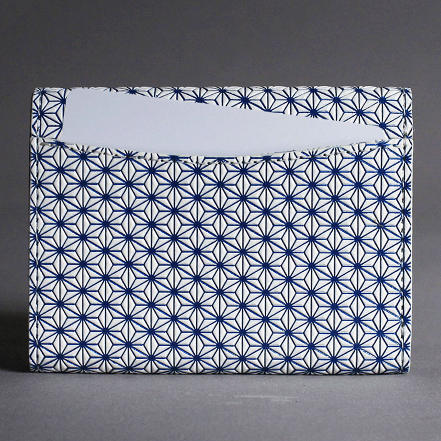 【取り寄せ商品】 浅草文庫麻の葉柄 三つ折りコンパクトウォレット - 画像7