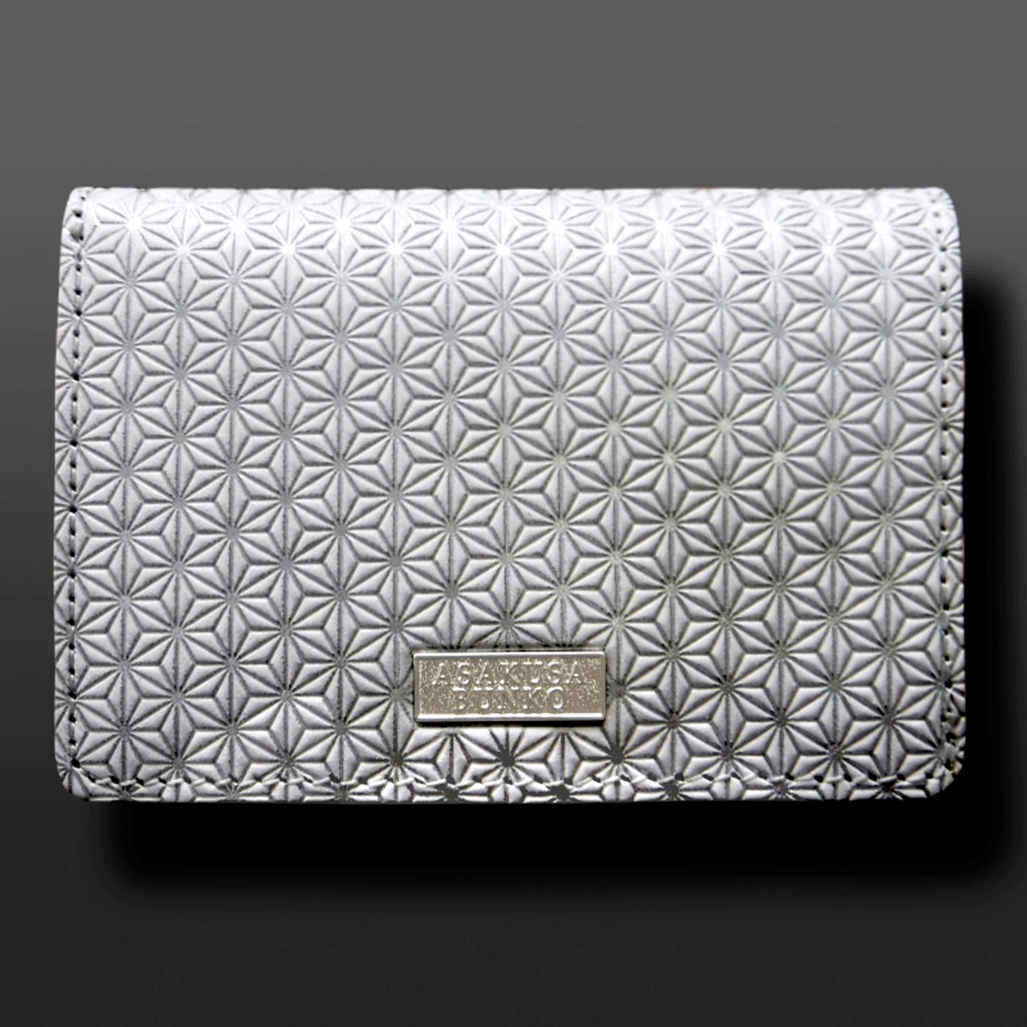 【取り寄せ商品】 浅草文庫麻の葉柄 三つ折りコンパクトウォレット - 画像8