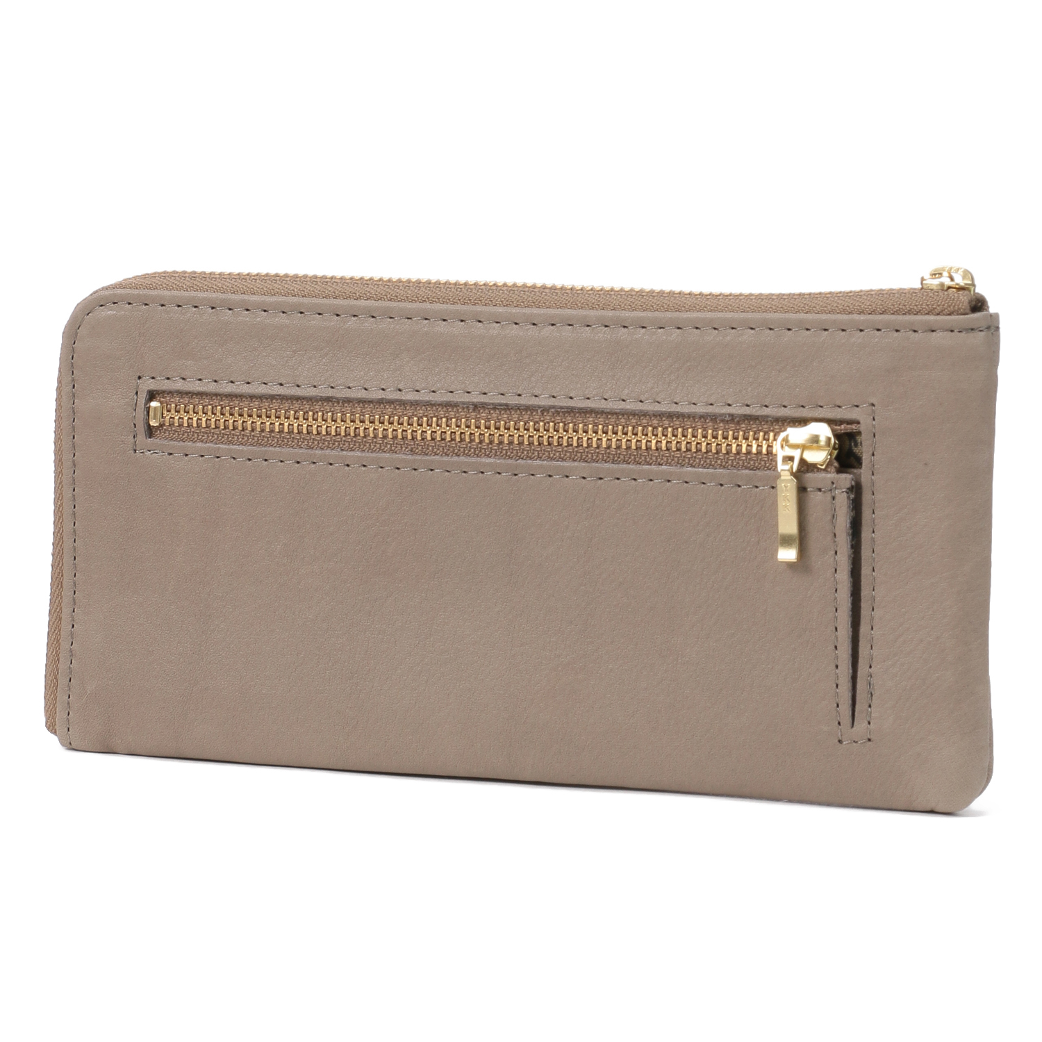 ディア調 モリス型押し L字ファスナー長財布 - 画像6