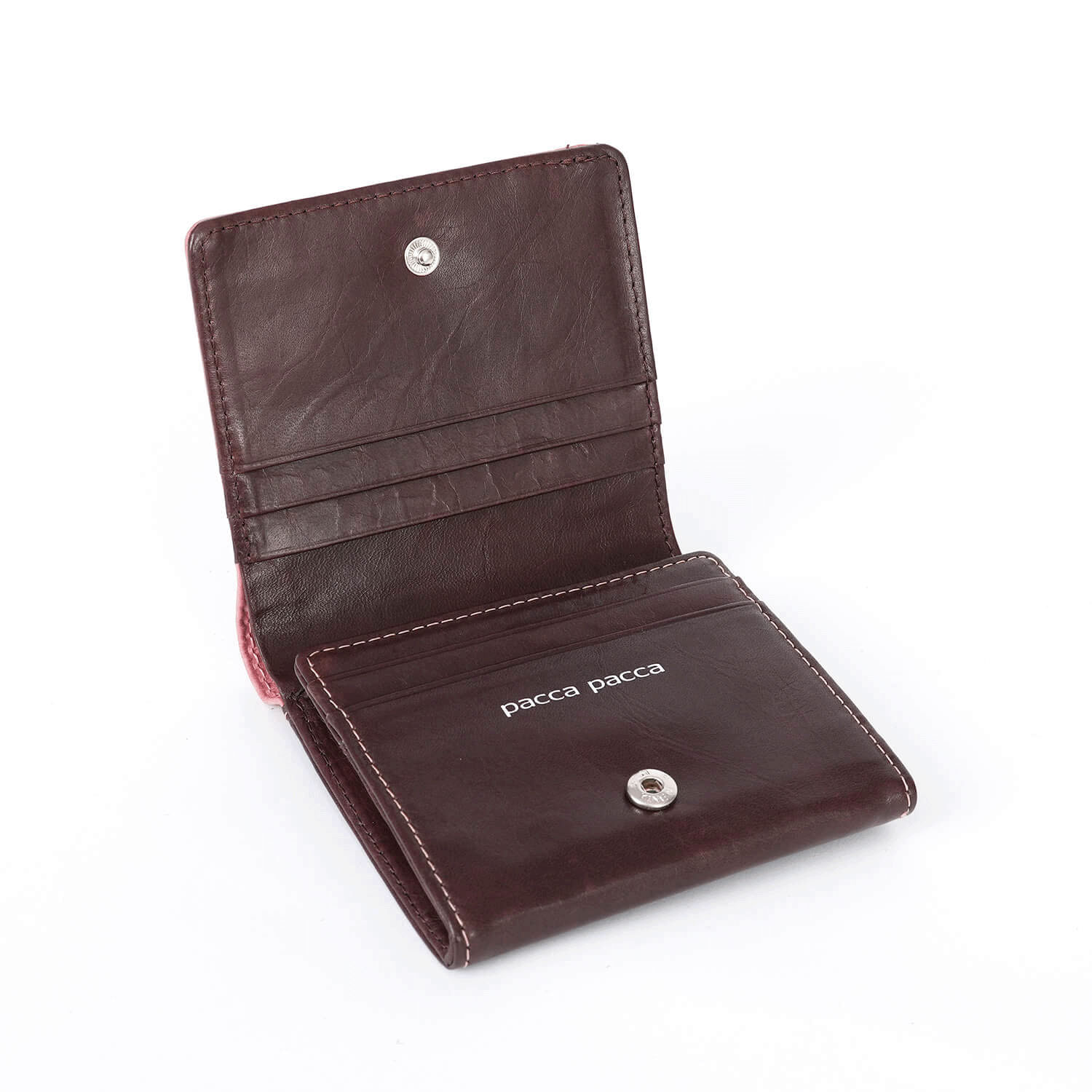 pacca pacca アラベスク中BOX二つ折り財布 - 画像4