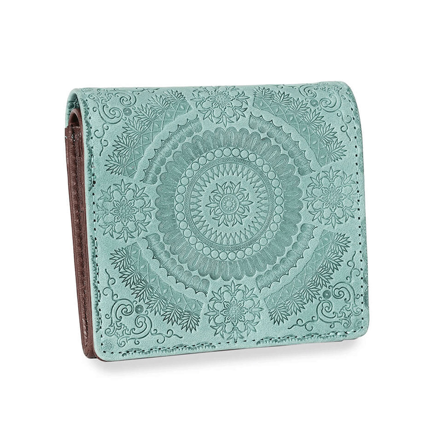 pacca pacca アラベスク中BOX二つ折り財布 - 画像9