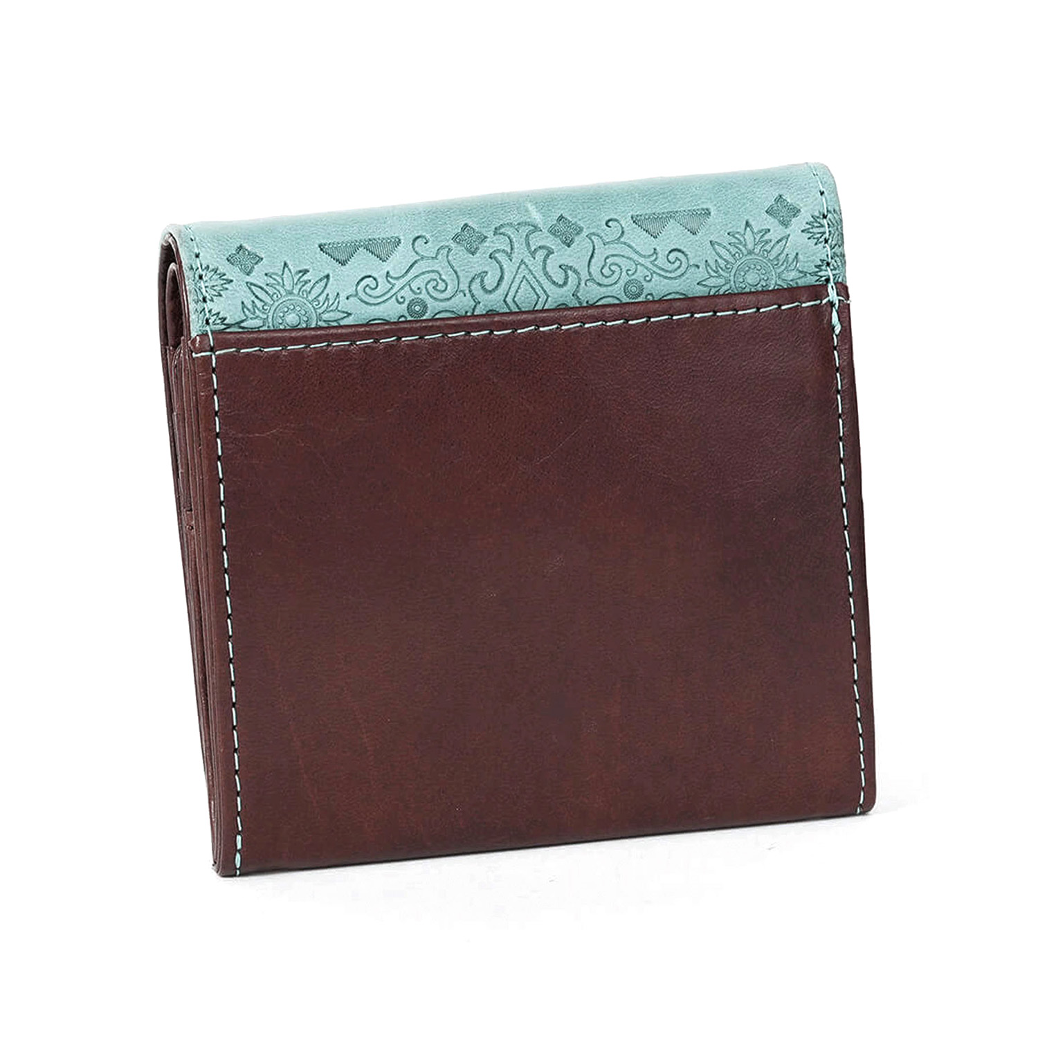 pacca pacca アラベスク中BOX二つ折り財布 - 画像10