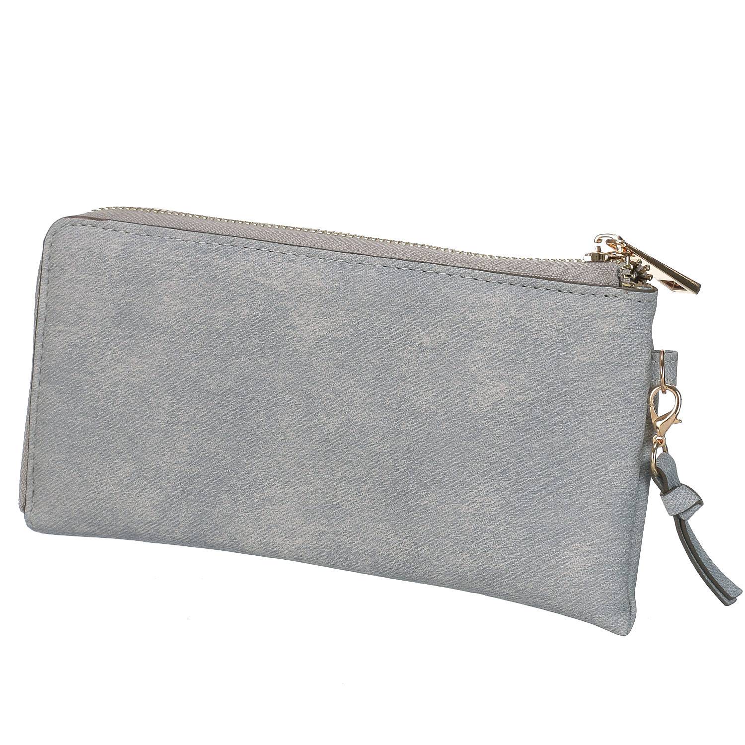 【Moda by bouquet】 レザーシュリンク L字ファアスナー長財布 - 画像3