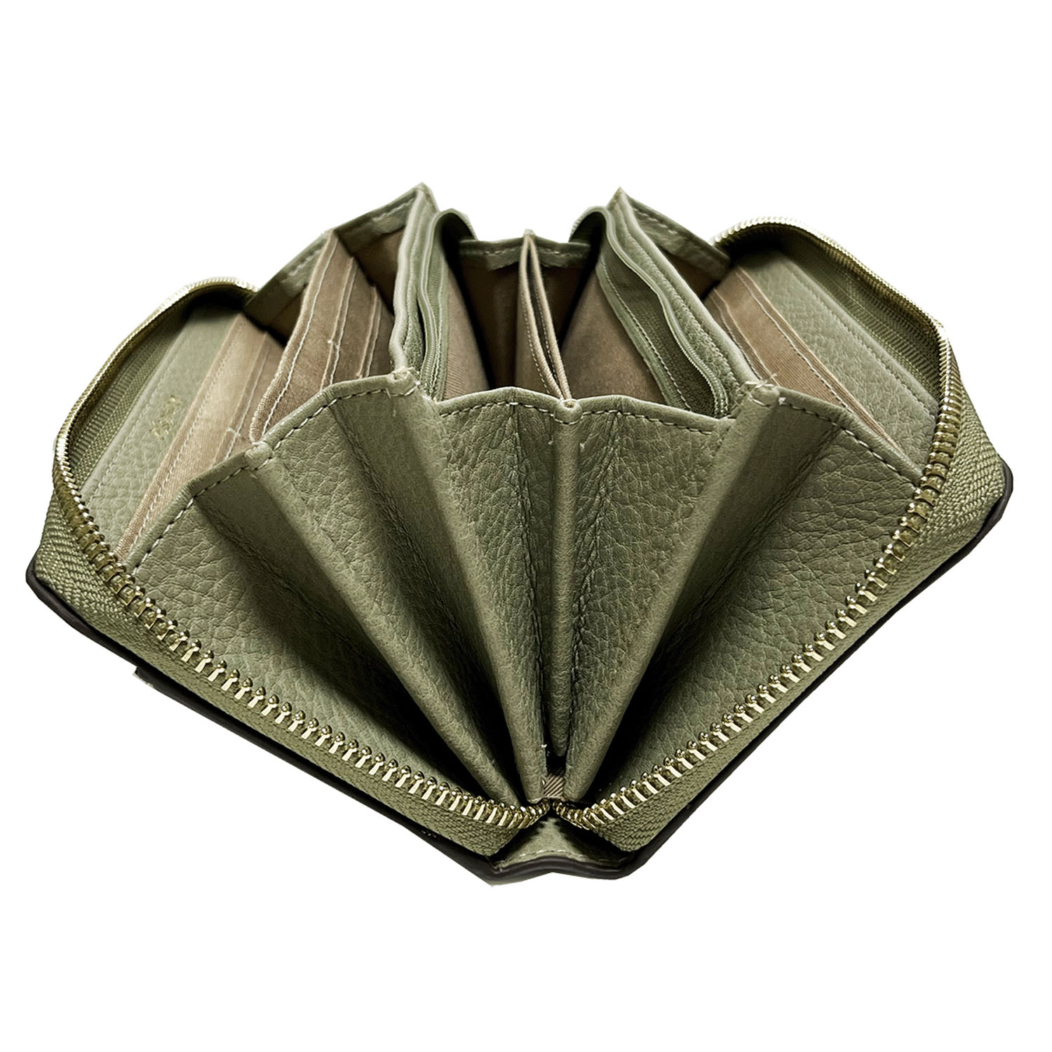 バンブー ラウンドファスナー長財布 - 画像8